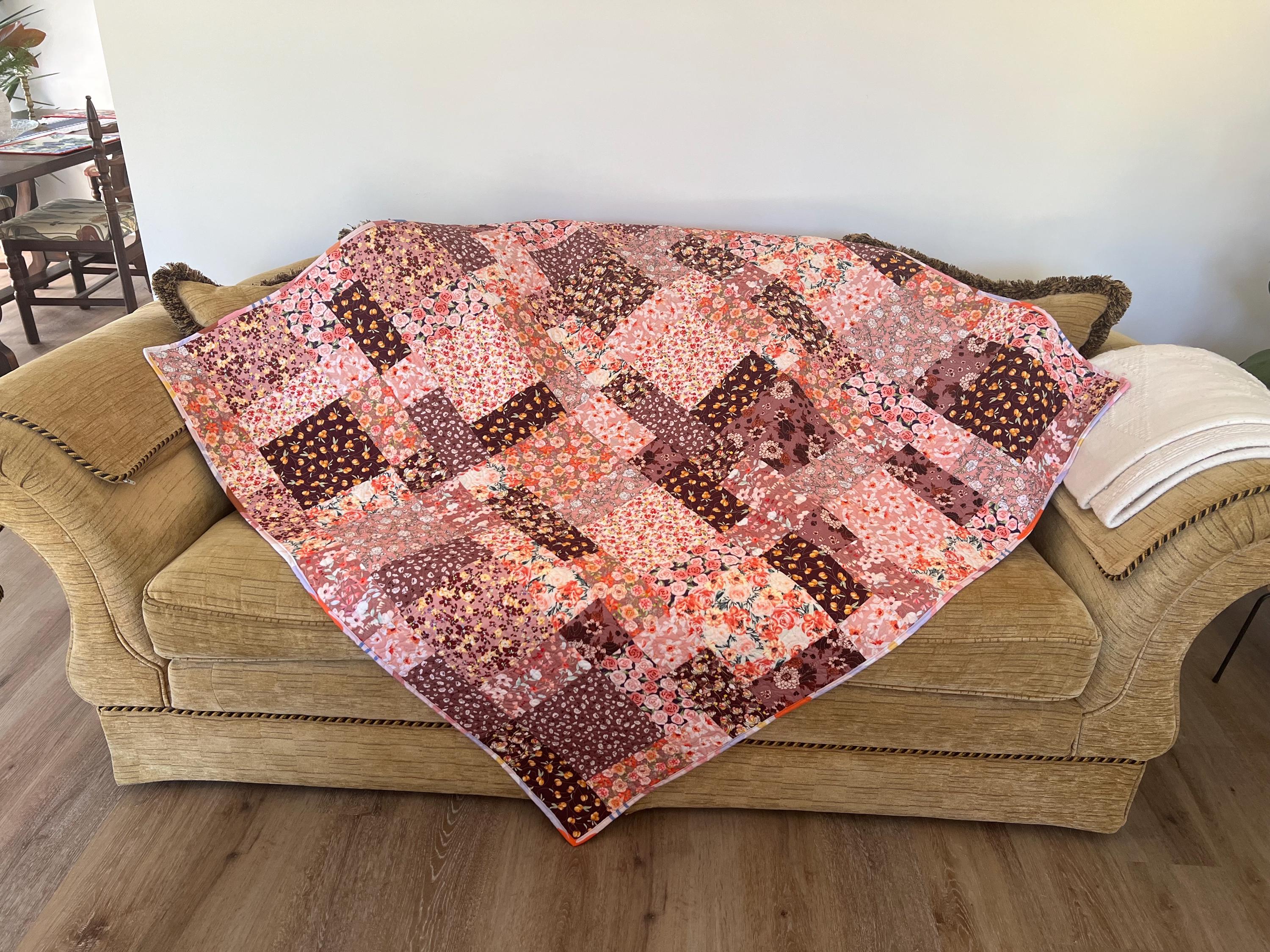 5-Cut Fat Quarter Quilt Pattern: Easy Step-by-Step Instructions (PDF Download) video tutorial