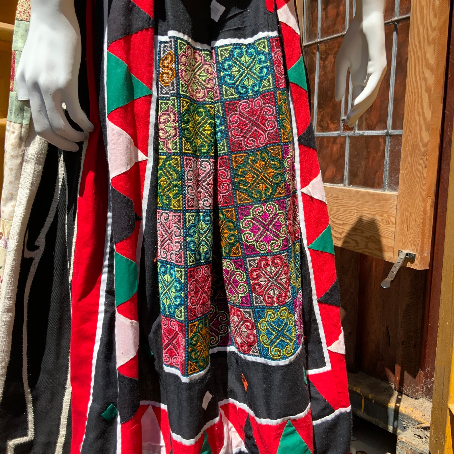 "Birds on a Branch" Bespoke upcycled skirt