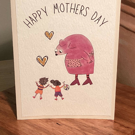 Endearing Mother's Day card and a variety of birthday cards (pack of 6 cards)