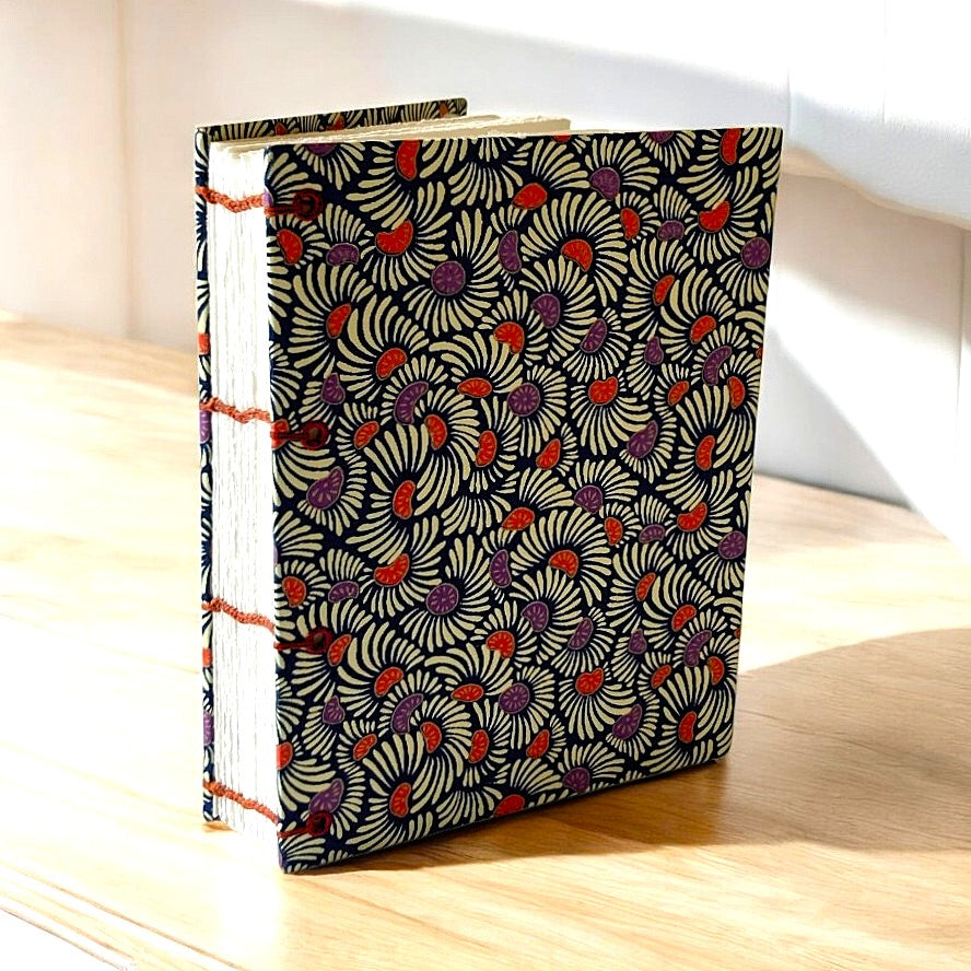 Handmade Lay Flat Watercolour Sketchbook, Cold Press Art Journal