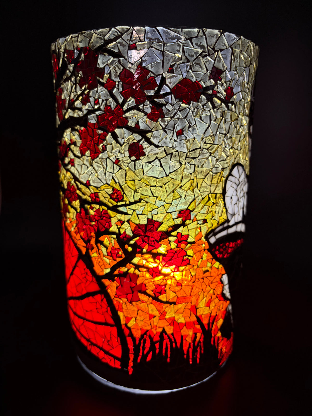 Geisha – Japanese Inspired Mosaic Votive