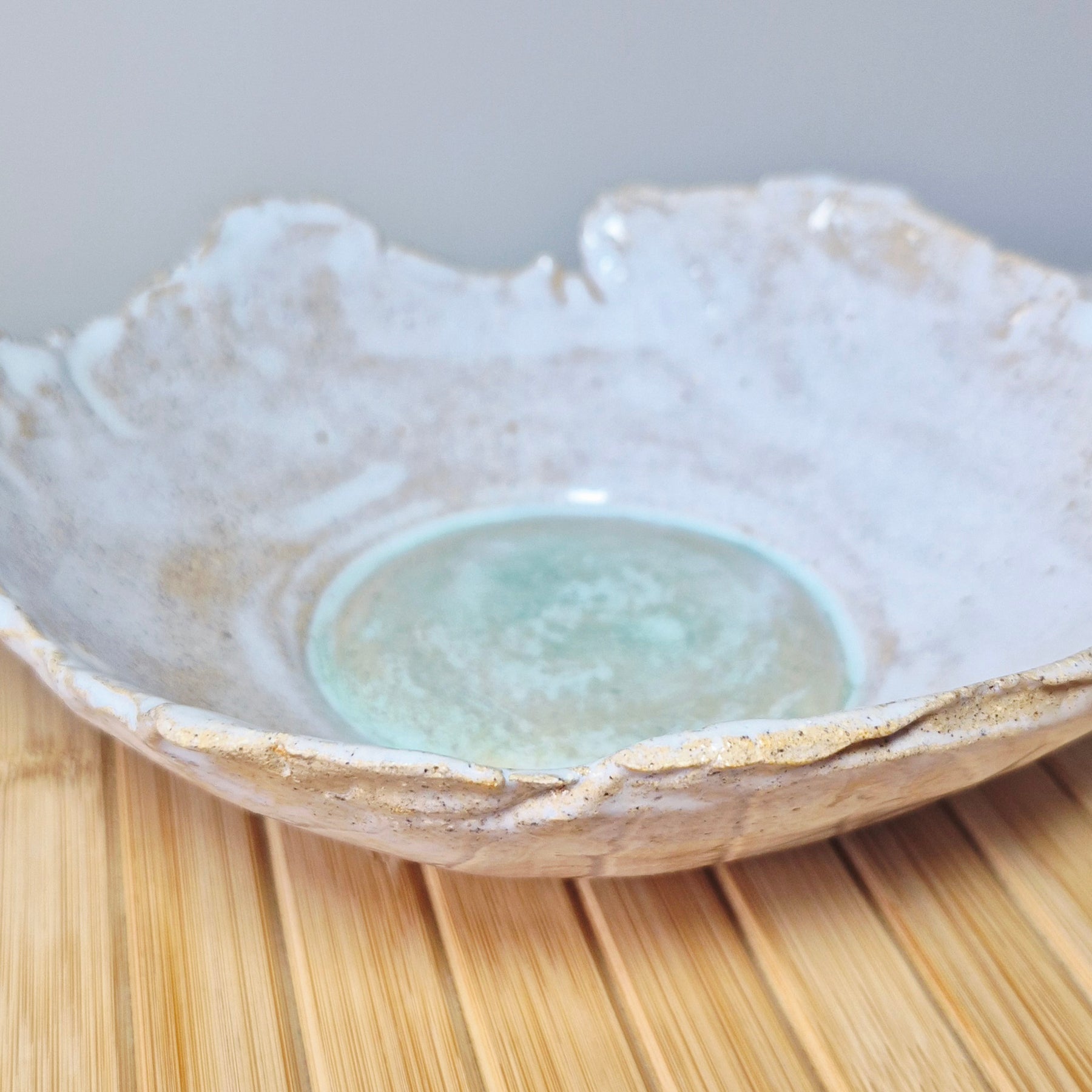 Elegance Ceramic Bowl with Vibrant Base