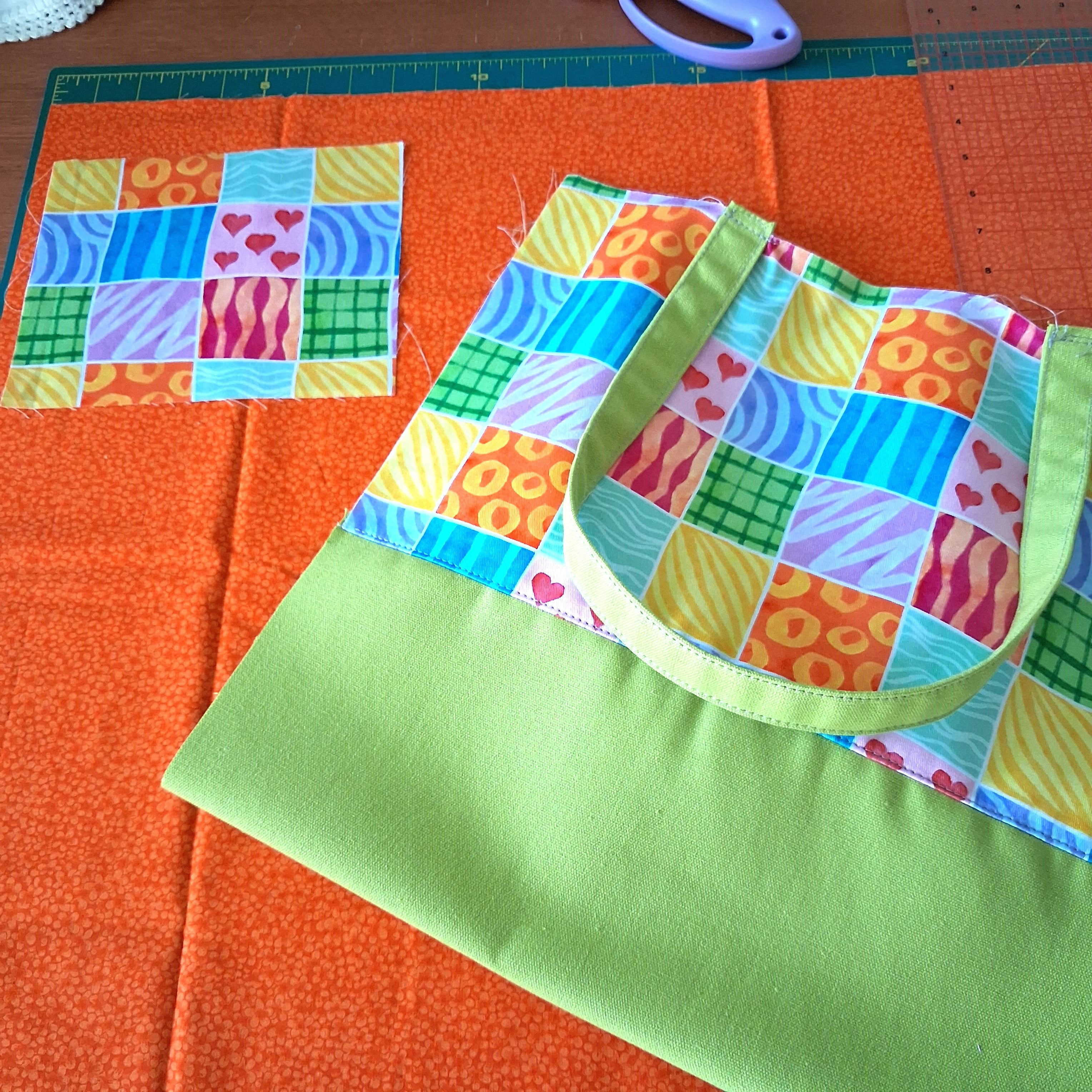 Bright & Bold - Medium Sized Tote Bag