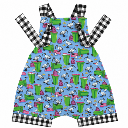 Bin Chicken Handmade Overalls | Australiana Collection