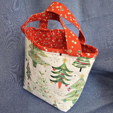 Handmade Reusable Christmas Gift Bag