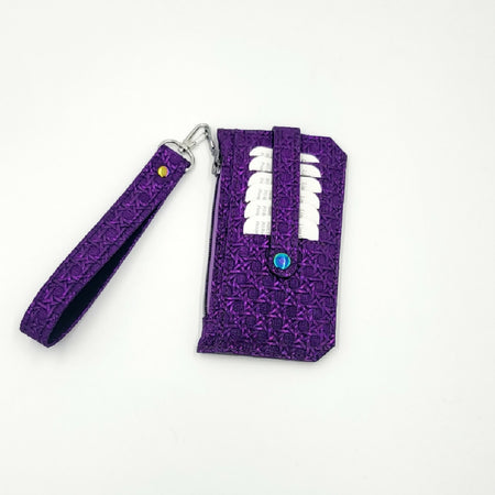 Purple Slim Line purse wallet