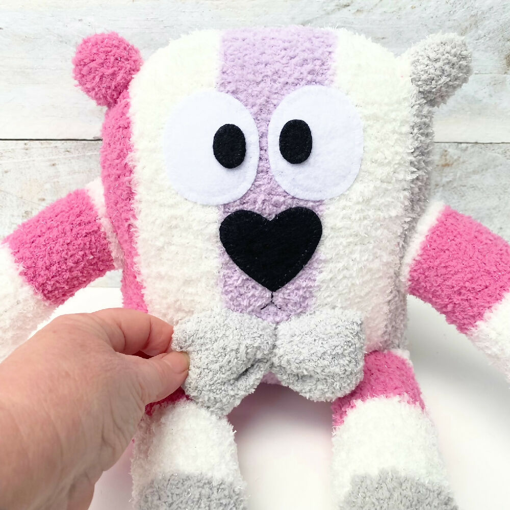 Benedict Bearpants - sock bear - READY TO SHIP soft toy