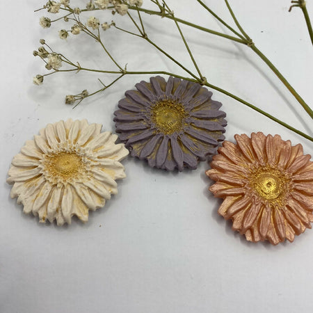 Sunflower/Daisy style fridge magnets