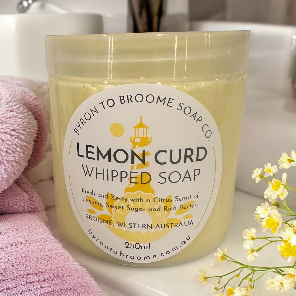 Whipped Soap - Lemon Curd 250ml