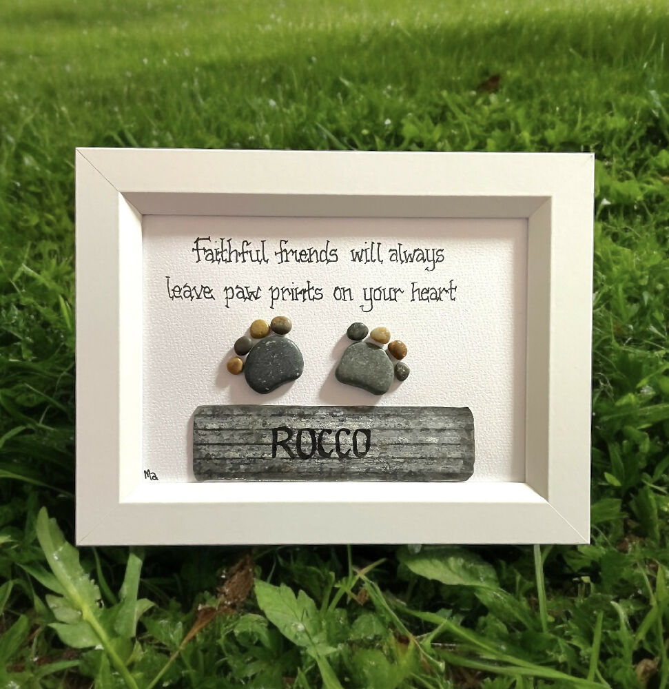 Pebble Picture - Your pet celebrated or remembered