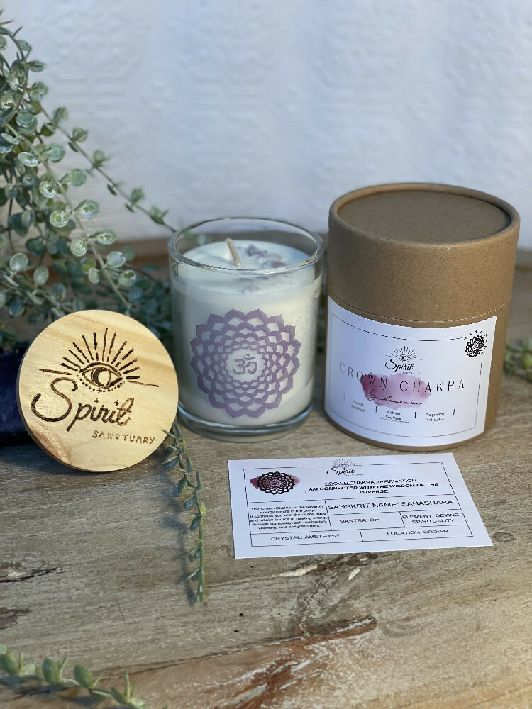 Crown Chakra Candle