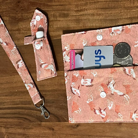 Coin purse/ card wallet / key fob / lip balm holder