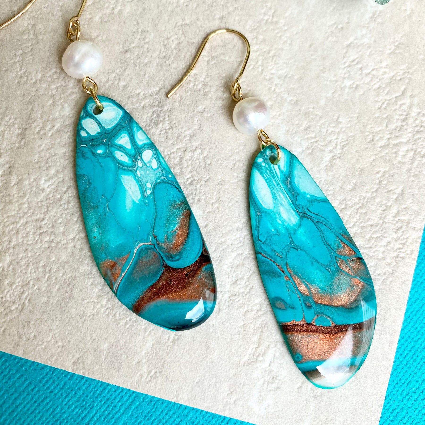 Freshwater Pearl Collection Dangle Earrings