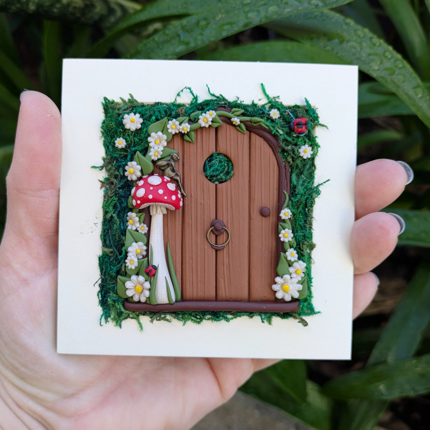 Woodland Fairy Door Shadow Box
