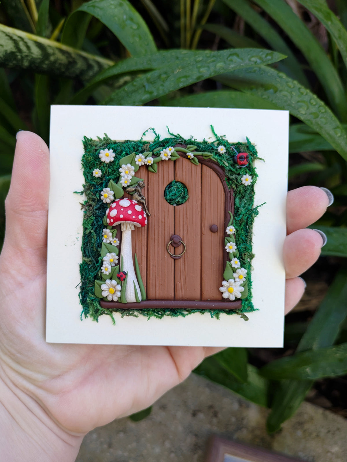 Woodland Fairy Door Shadow Box