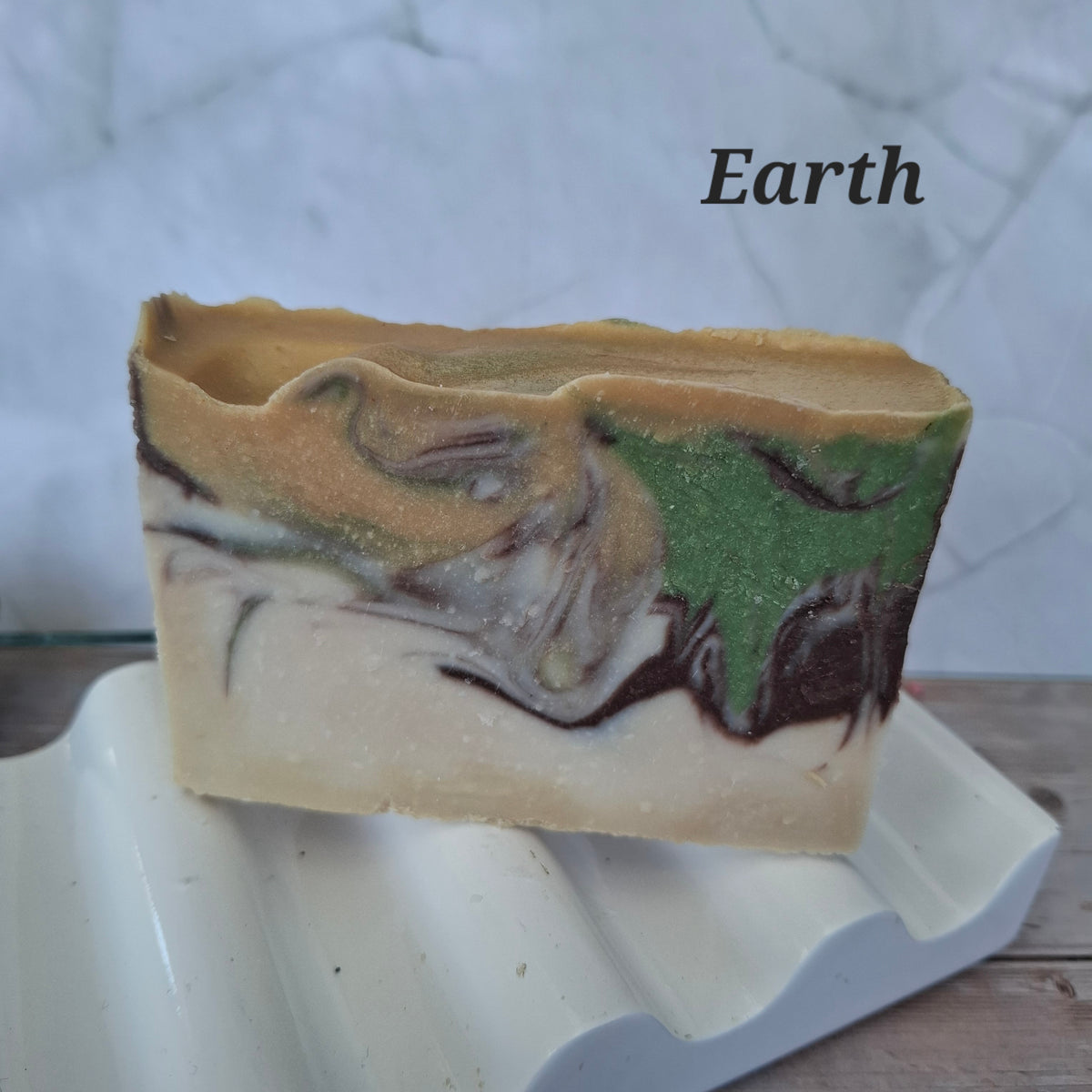 4 Fragrance Soapbars - Beach, Rain, Earth, Mountain - The Nature Pack