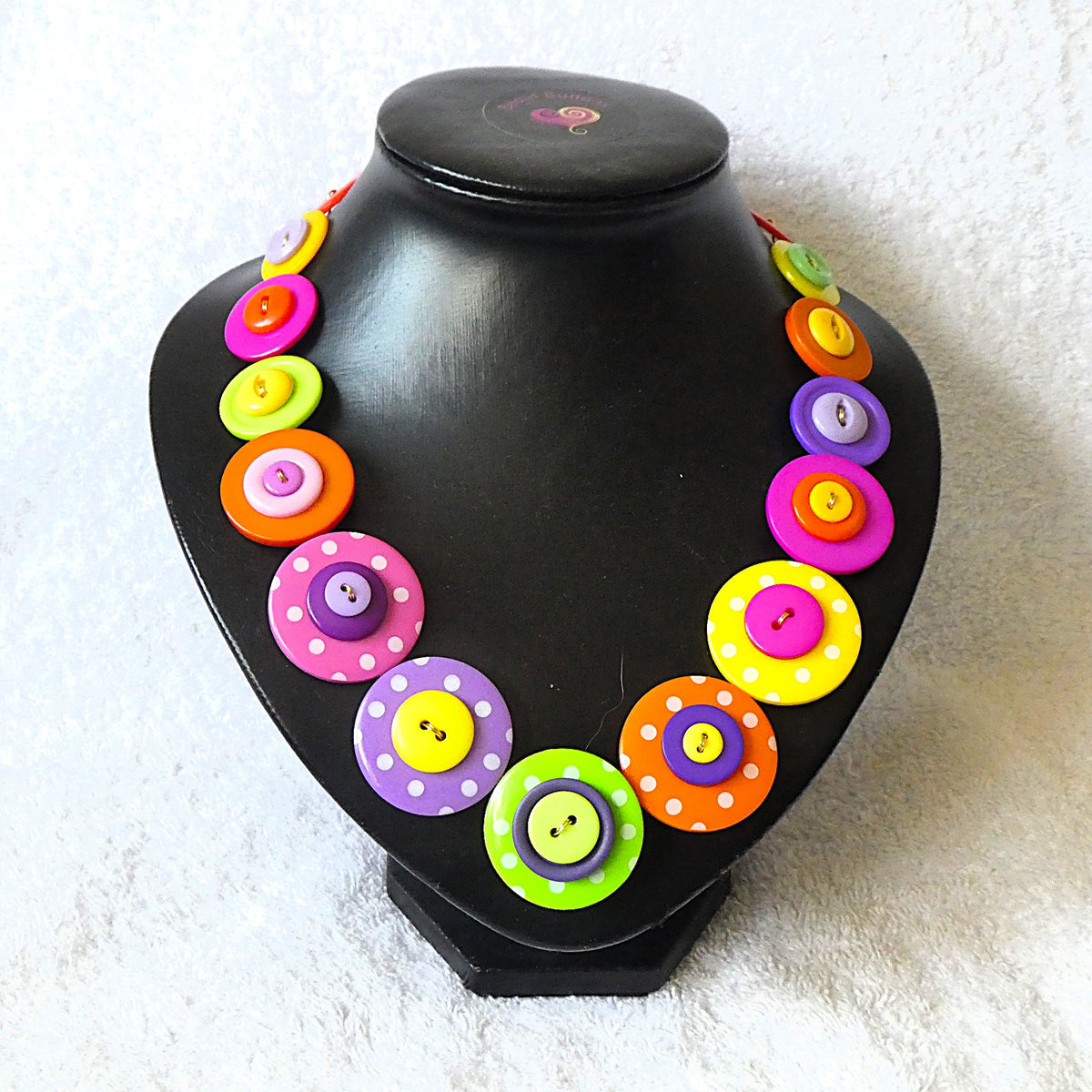 Button necklace - Tutti Frutti