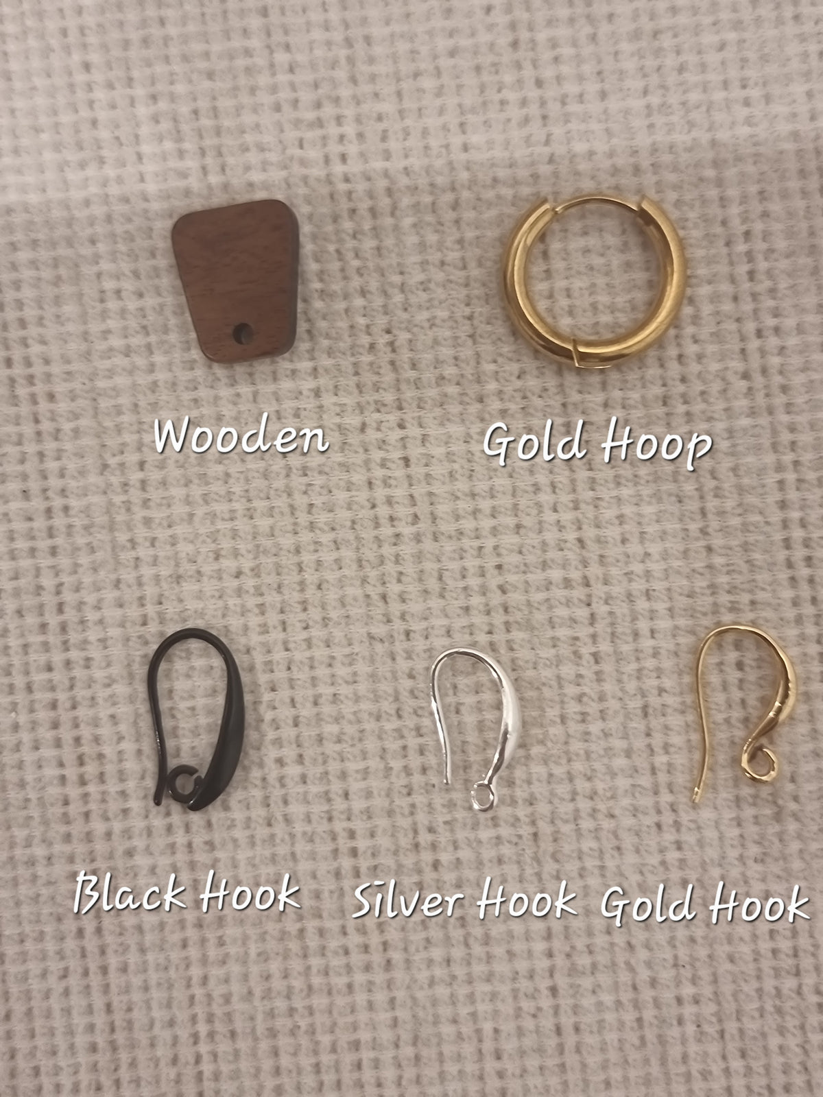 Custom made medium size dangles - (approximately 2- 3cm long)