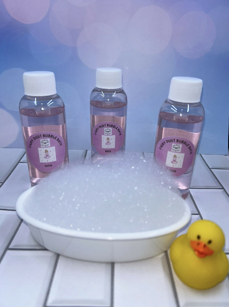 Fairy dust bubble bath