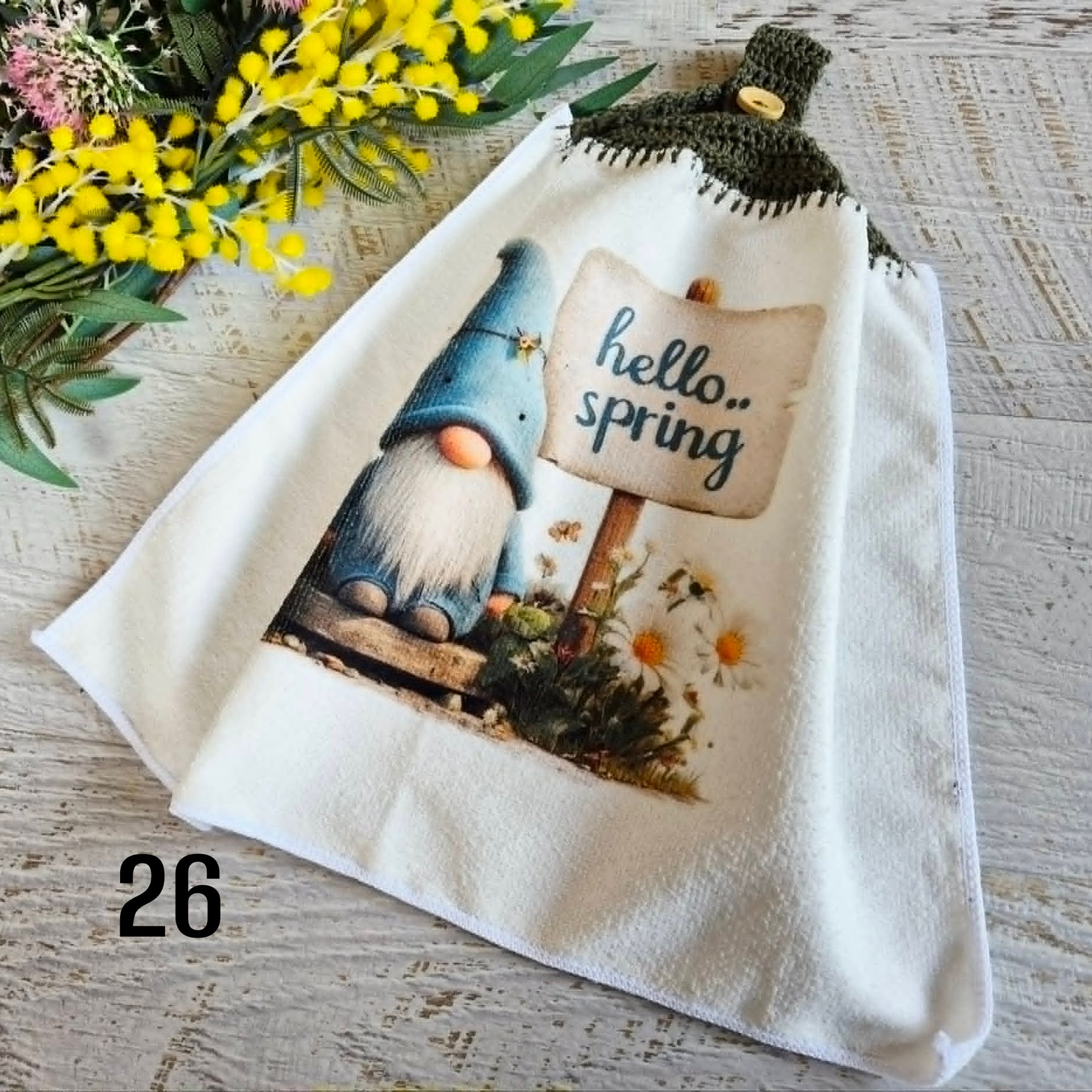 Kitchen Hand Towel | Hanging | Polyester Microfibre | SINGLE LAYER | 9 Styles - 19 - 27