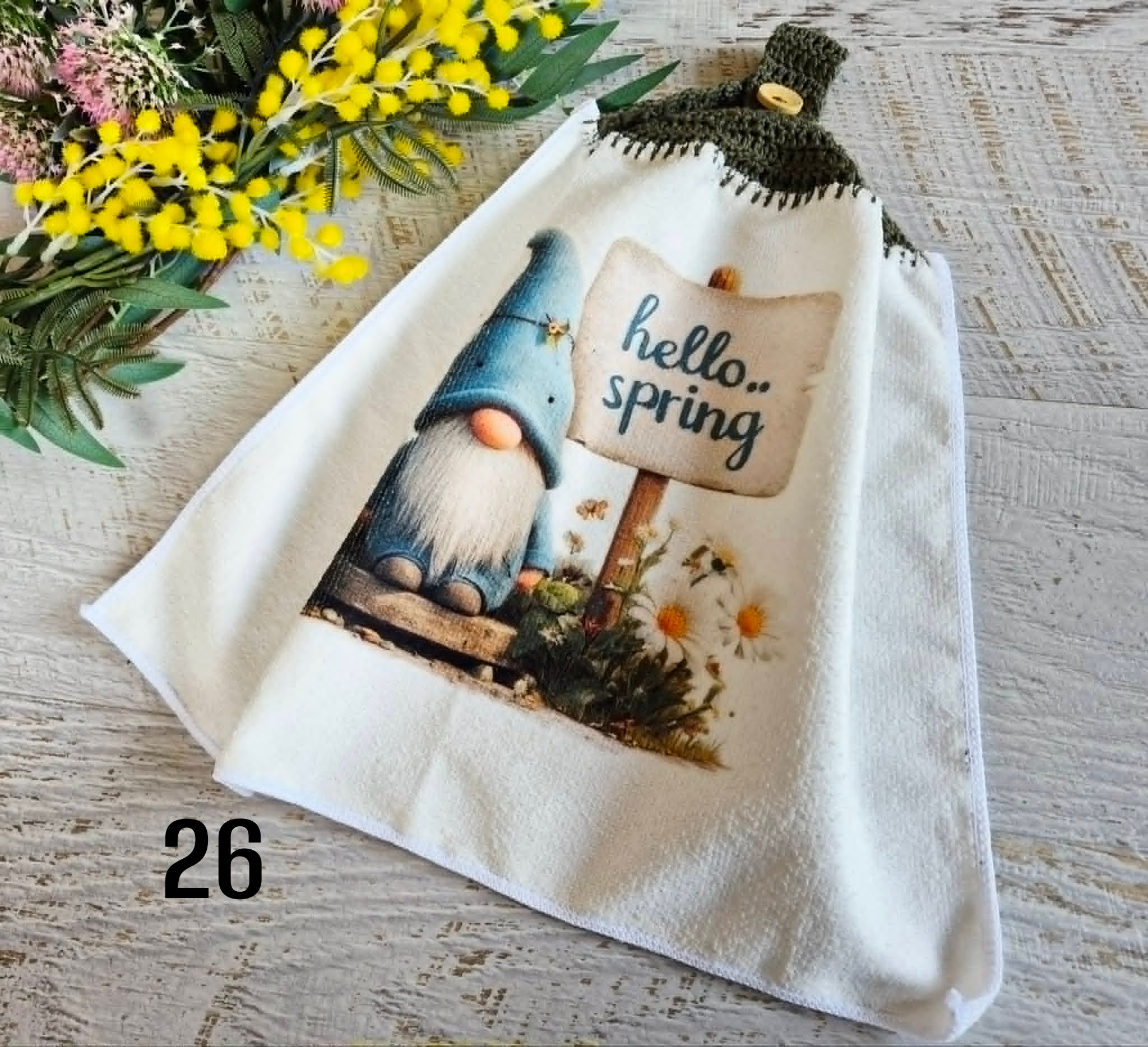 Kitchen Hand Towel | Hanging | Polyester Microfibre | SINGLE LAYER | 9 Styles - 19 - 27