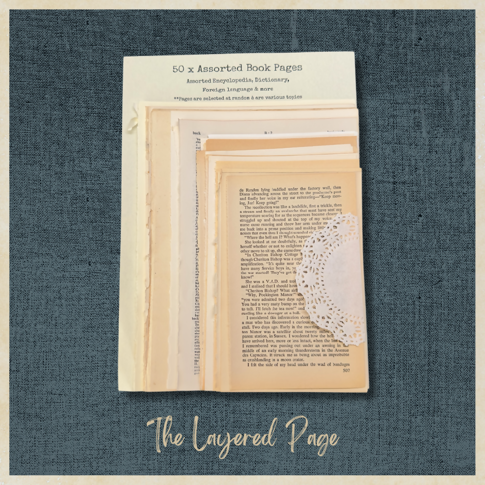 TLP Assorted Book Pages Pack 1