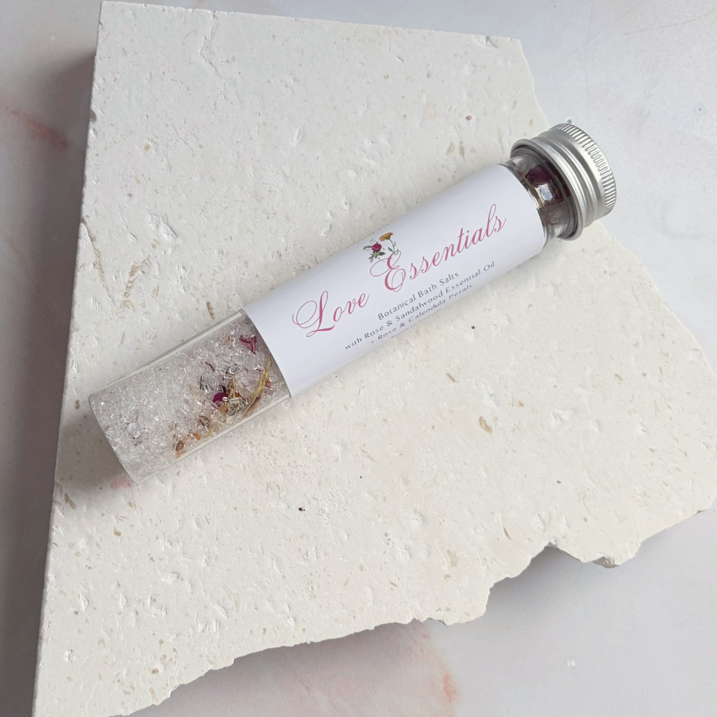 Morning Ritual Trio — Soft Bloom | Floral Candle, Space Mist & Bath Salt Gift Set