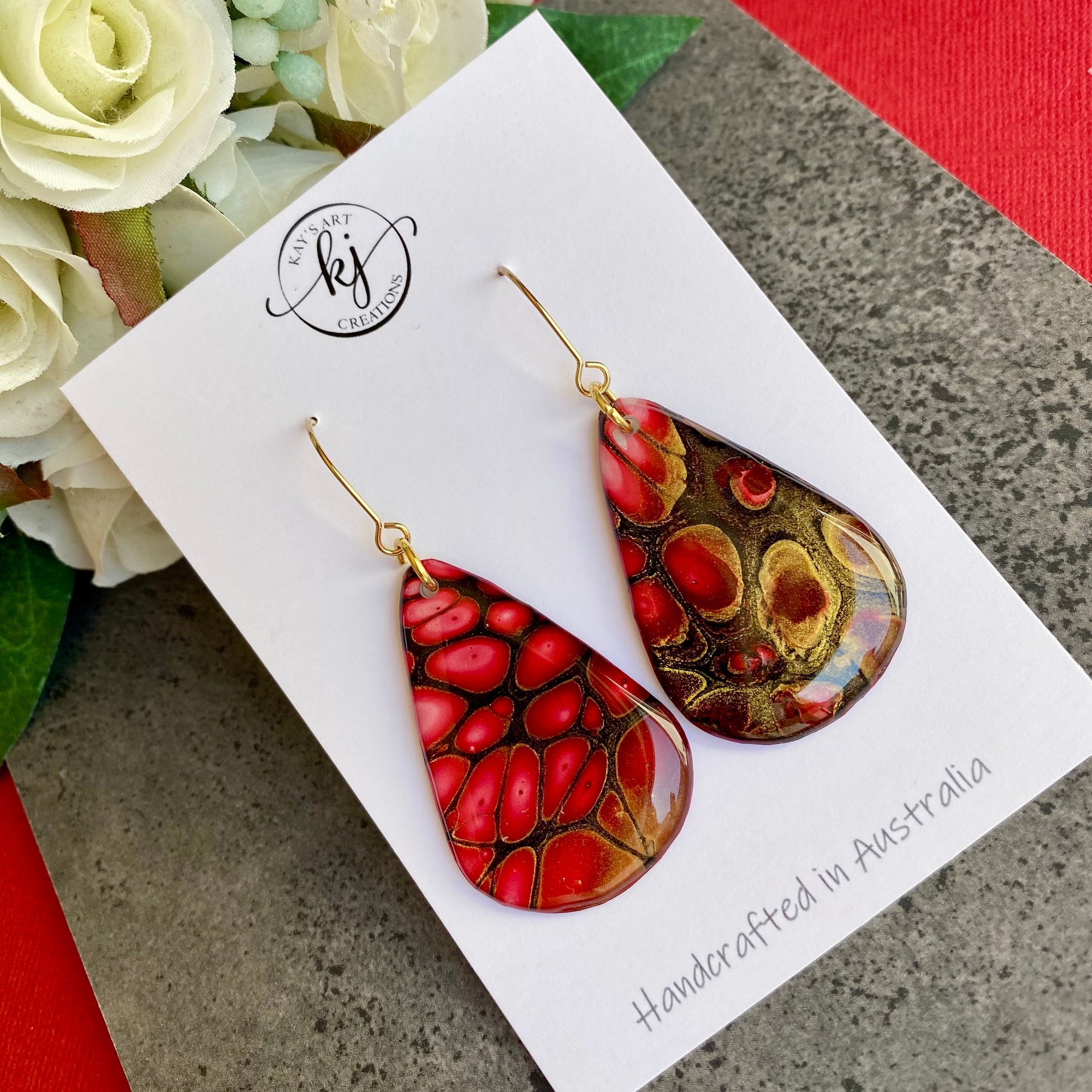 Arty Statement Dangle Earrings