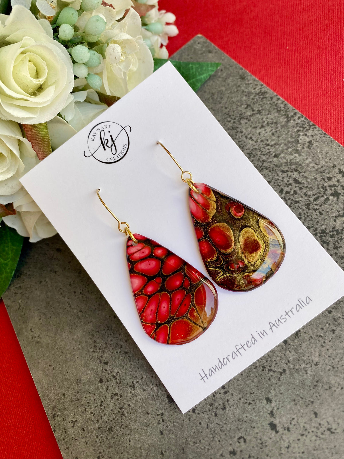 Arty Statement Dangle Earrings