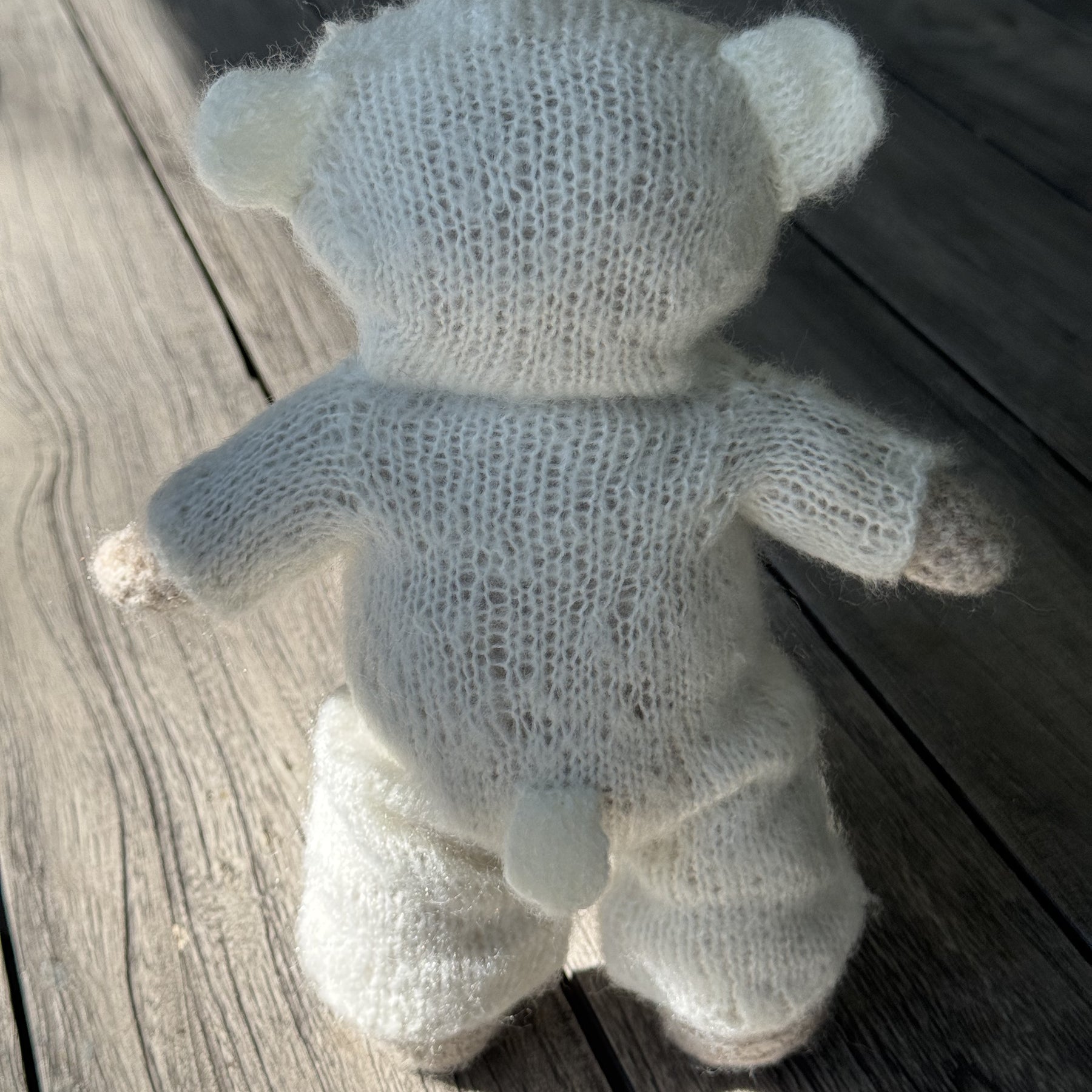 Handmade Amigurumi Bear with Two Outfits Toy 🐻🐰
