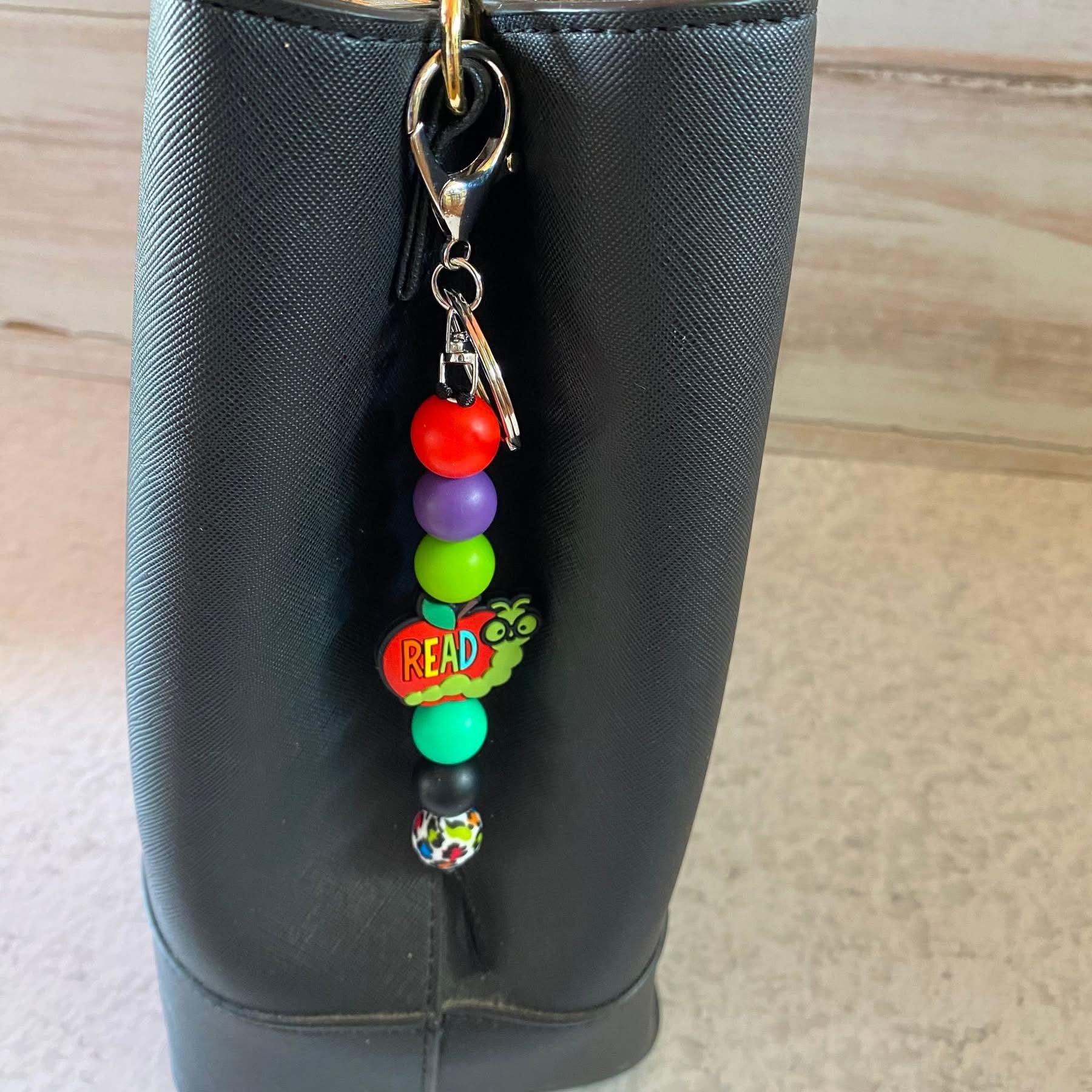 Teacher Themed Silicone Keyrings