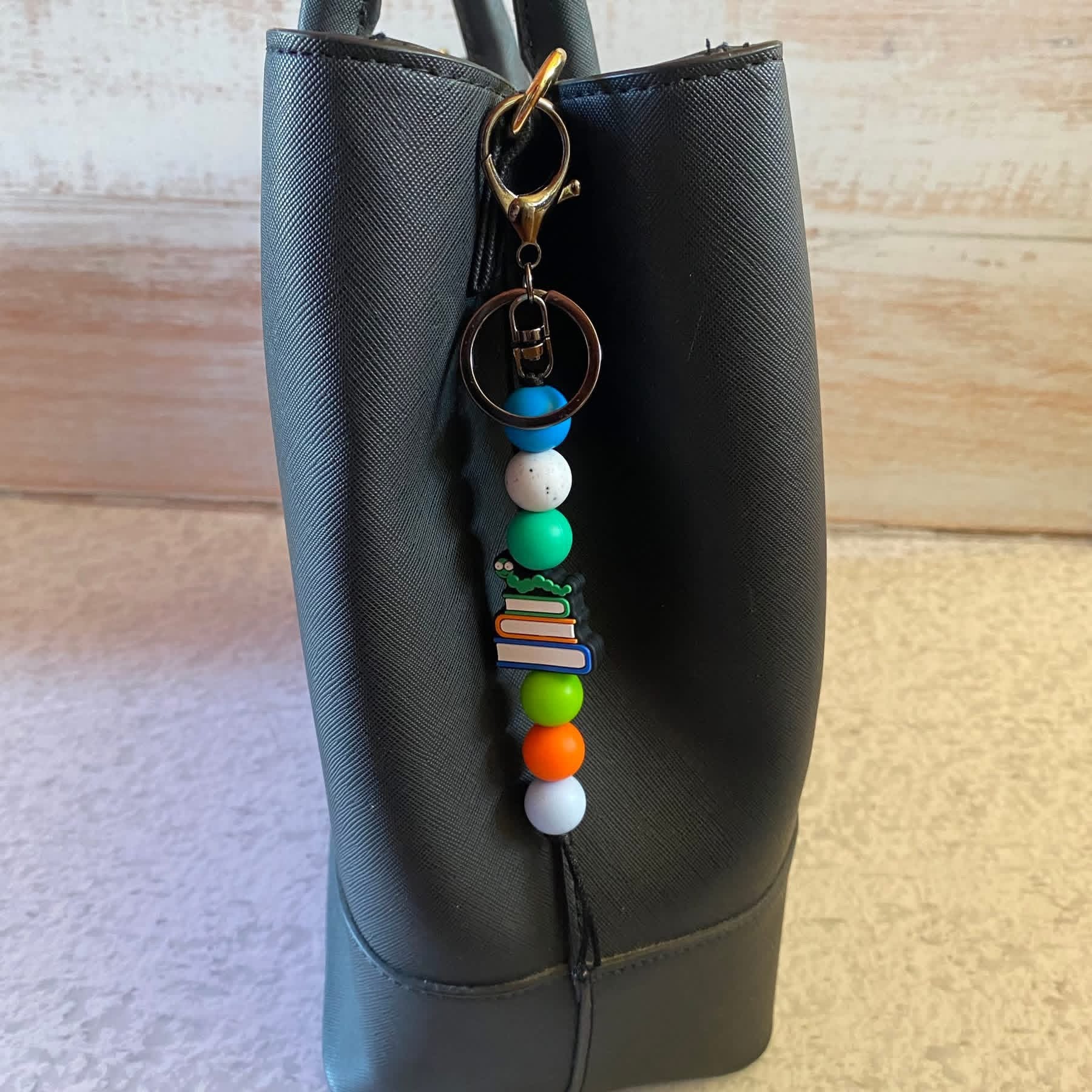 Teacher Themed Silicone Keyrings