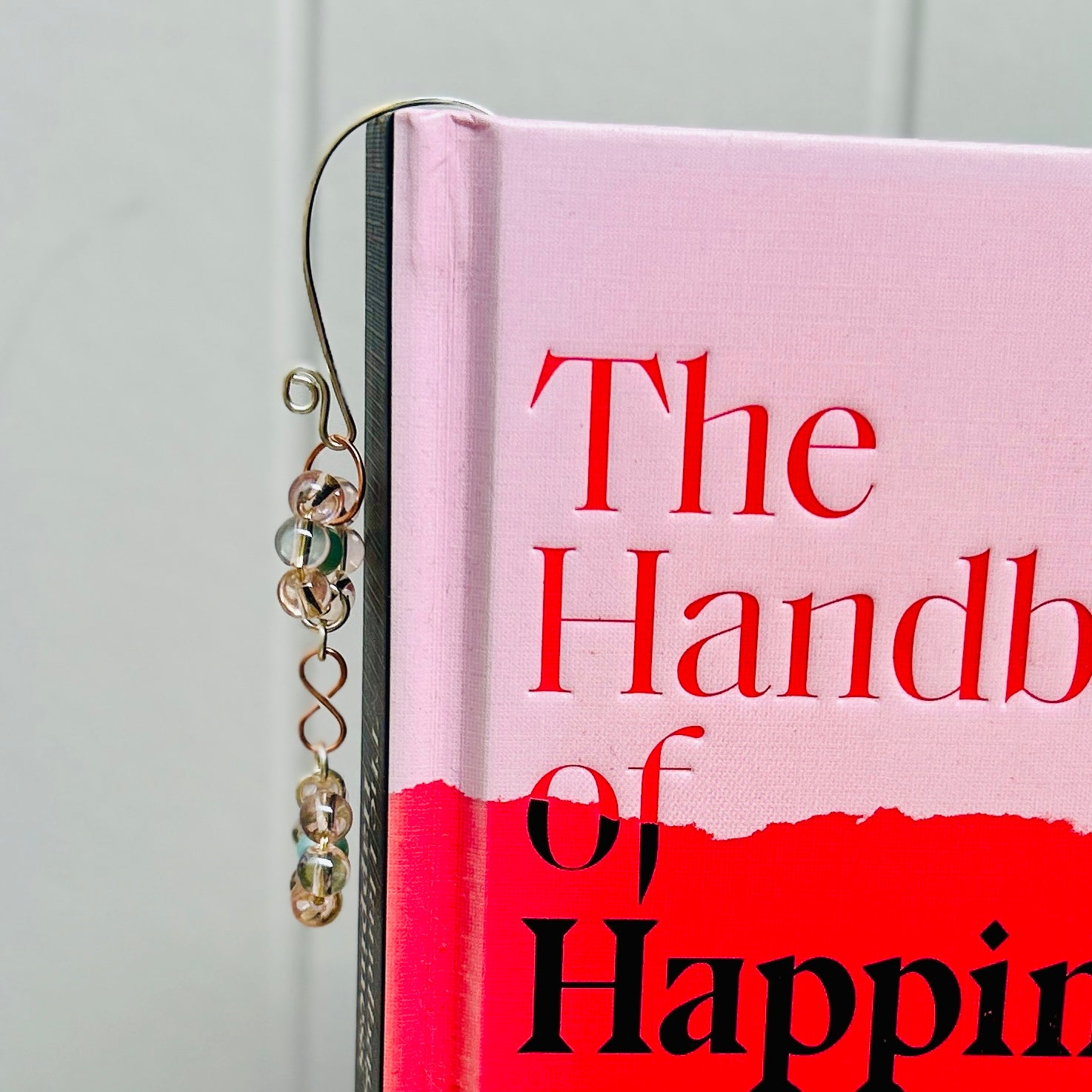 Daisy Bookmark . Silver Plated Copper Wire . Book Lover