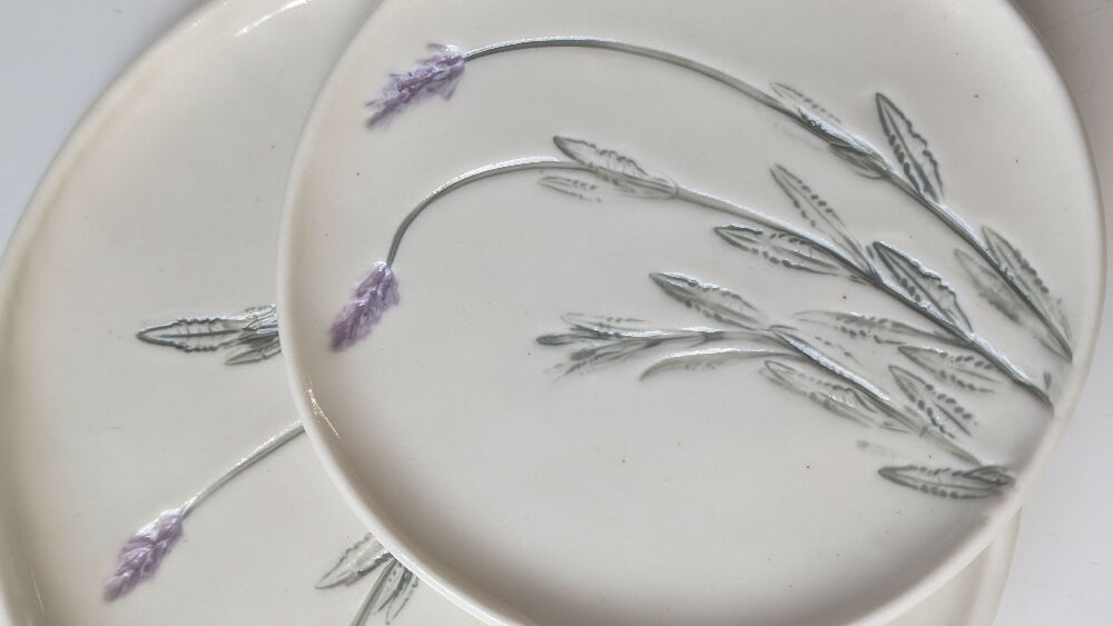 Lavender breakfast set