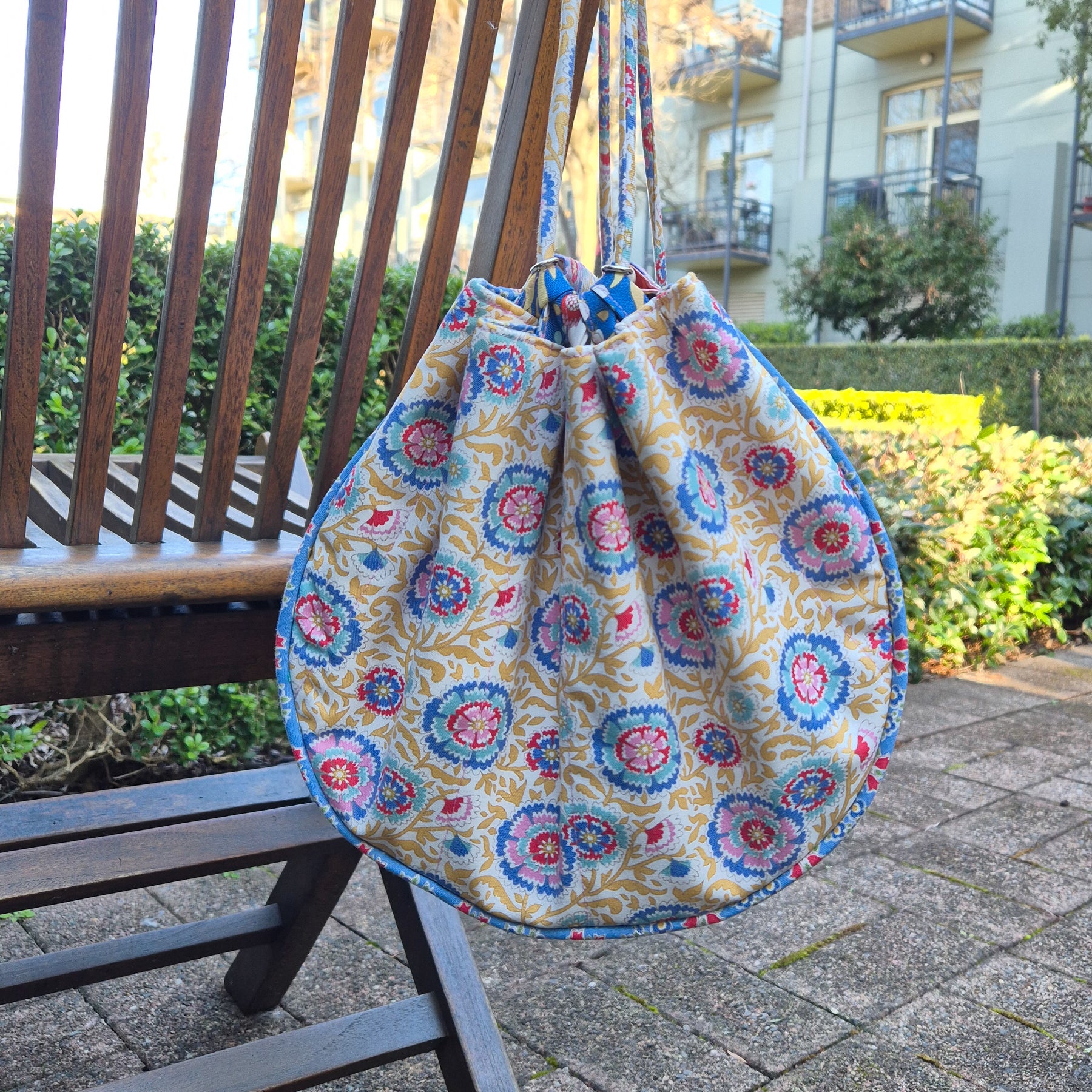 Large Knitting Project Bag – Convertible Tote