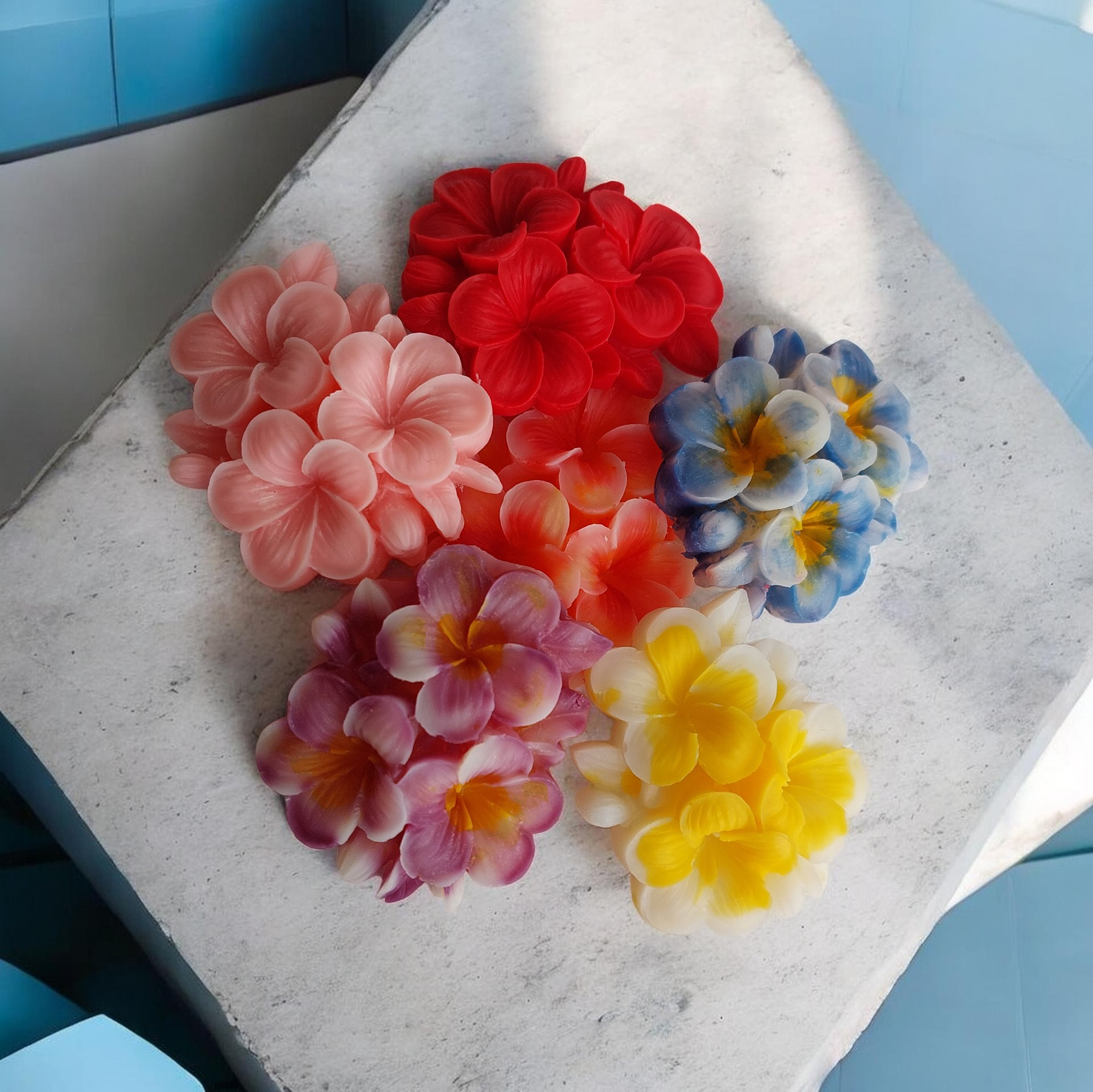 Scented Soy Wax Melts - Frangipani Whisper 3-Pack Trio