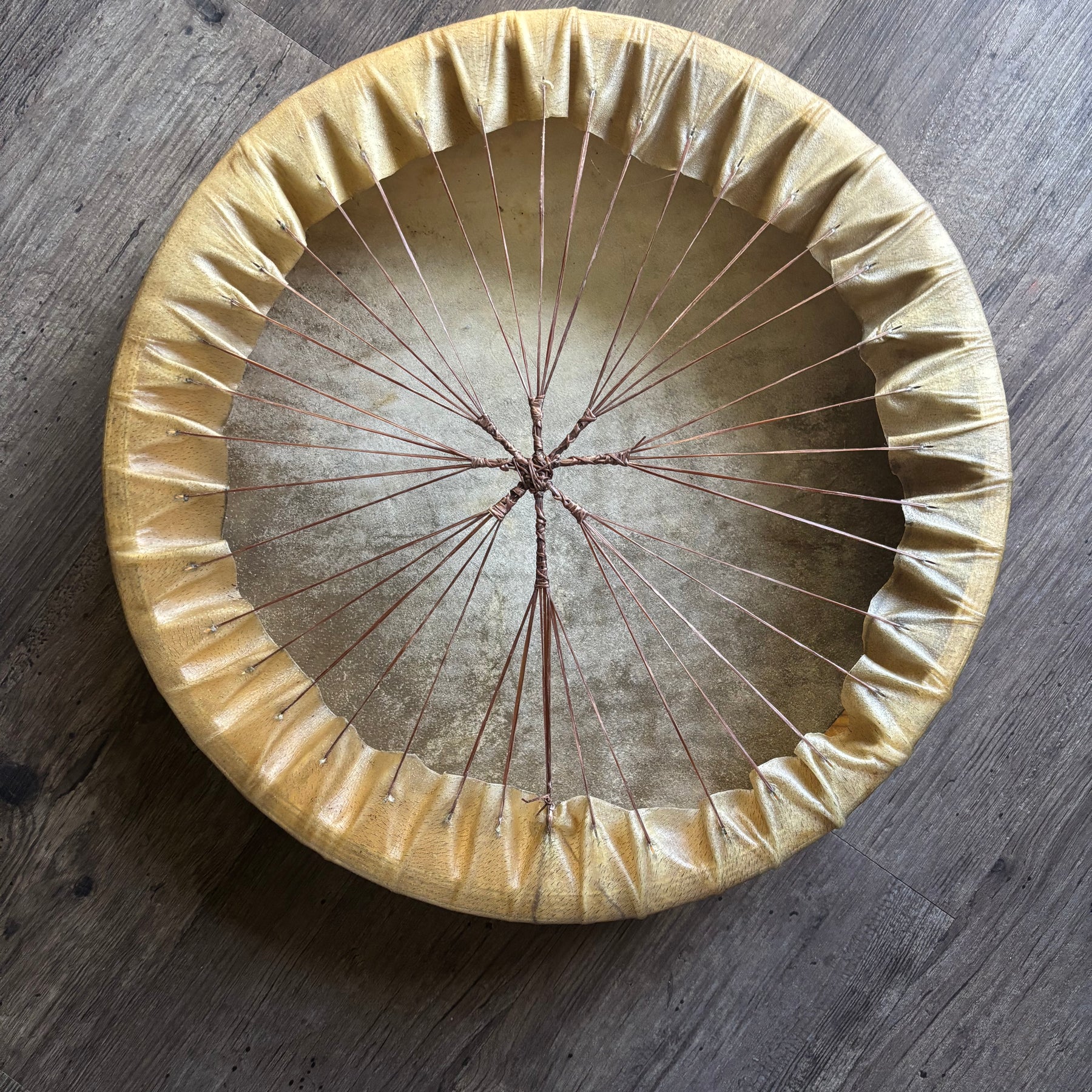 Spirit In her Hide - Medicine Drum 16”