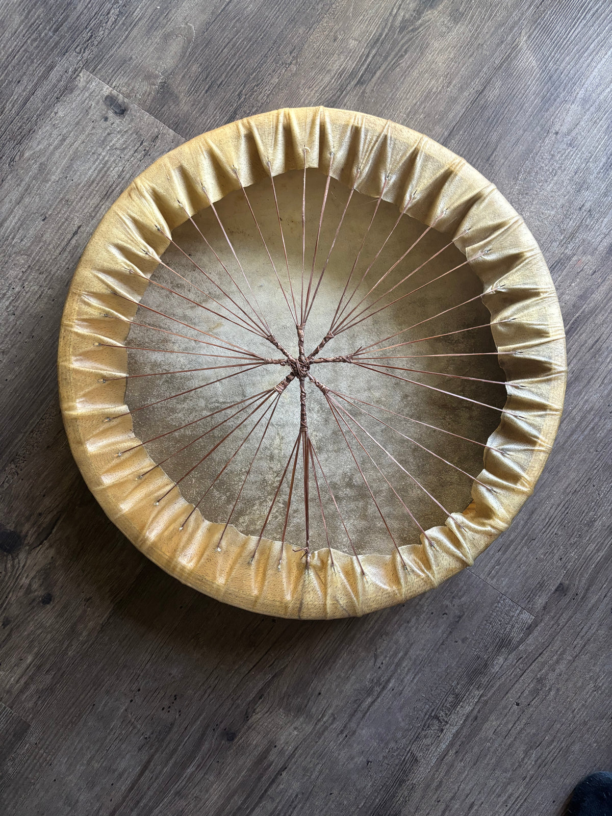 Spirit In her Hide - Medicine Drum 16”