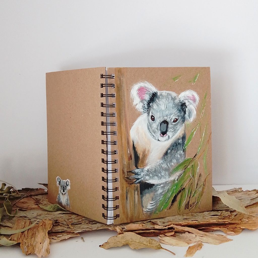 Koala Handpainted Notebook