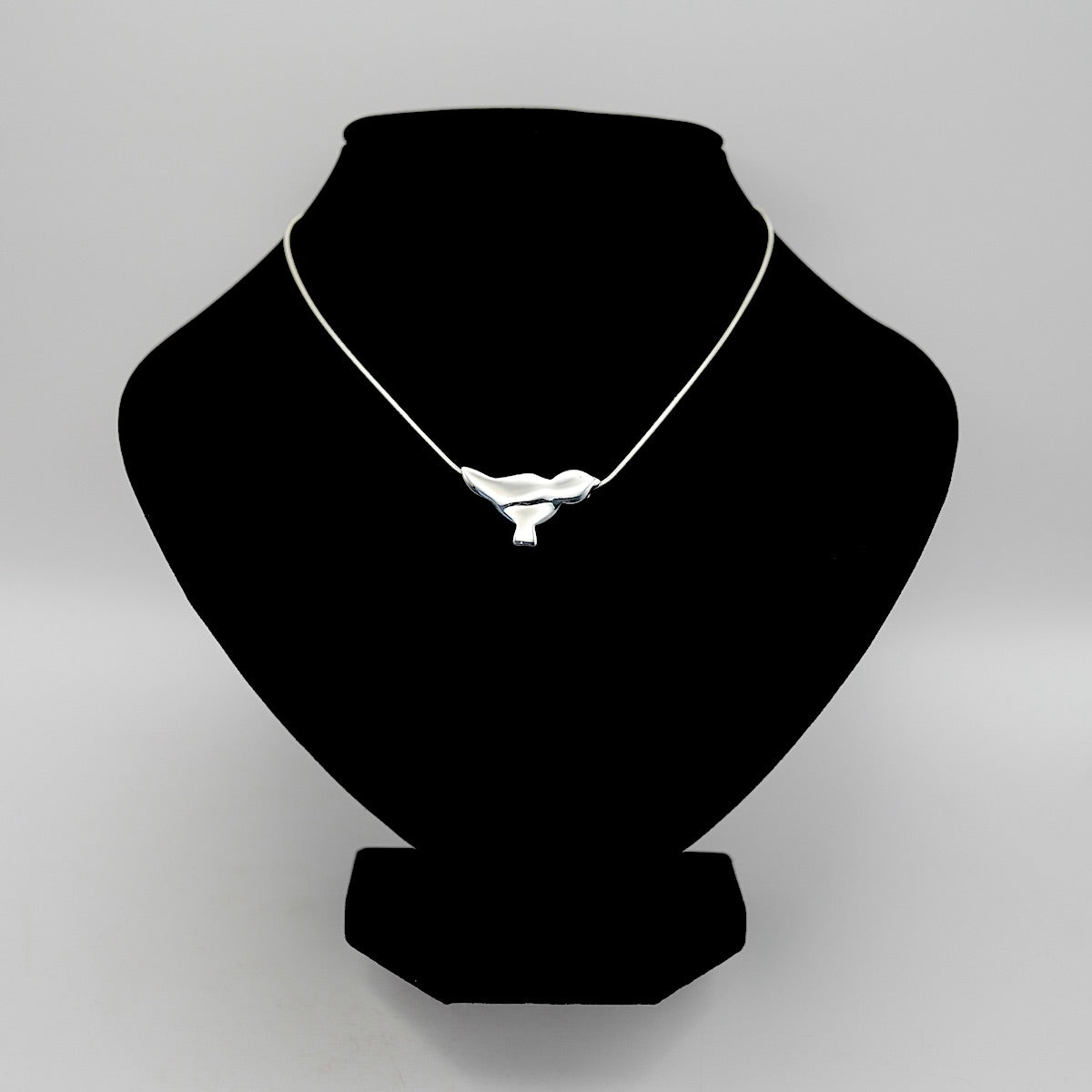 Limited Edition - Lil Birdy - Handmade Sterling Silver Bird Pendant with Snake Chain
