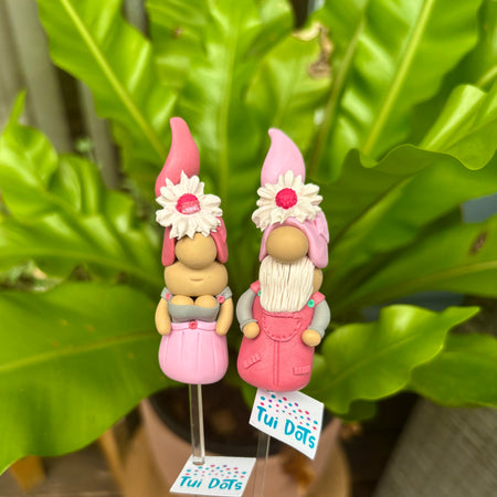 Tiny Gnomes - Petal and Ron