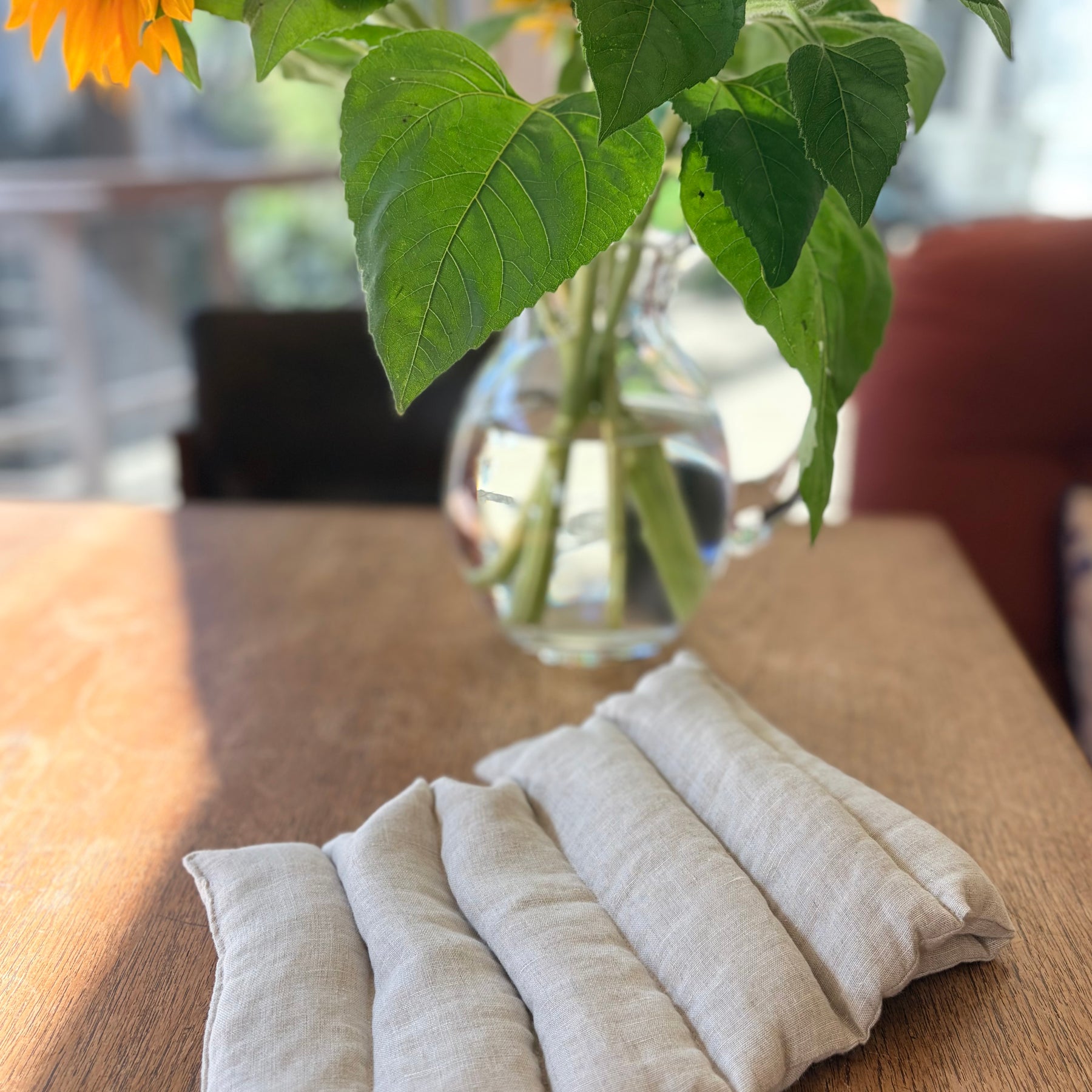 Balanced Fit—Weighted Heat Pillow (Designed for Everyday Ritual)