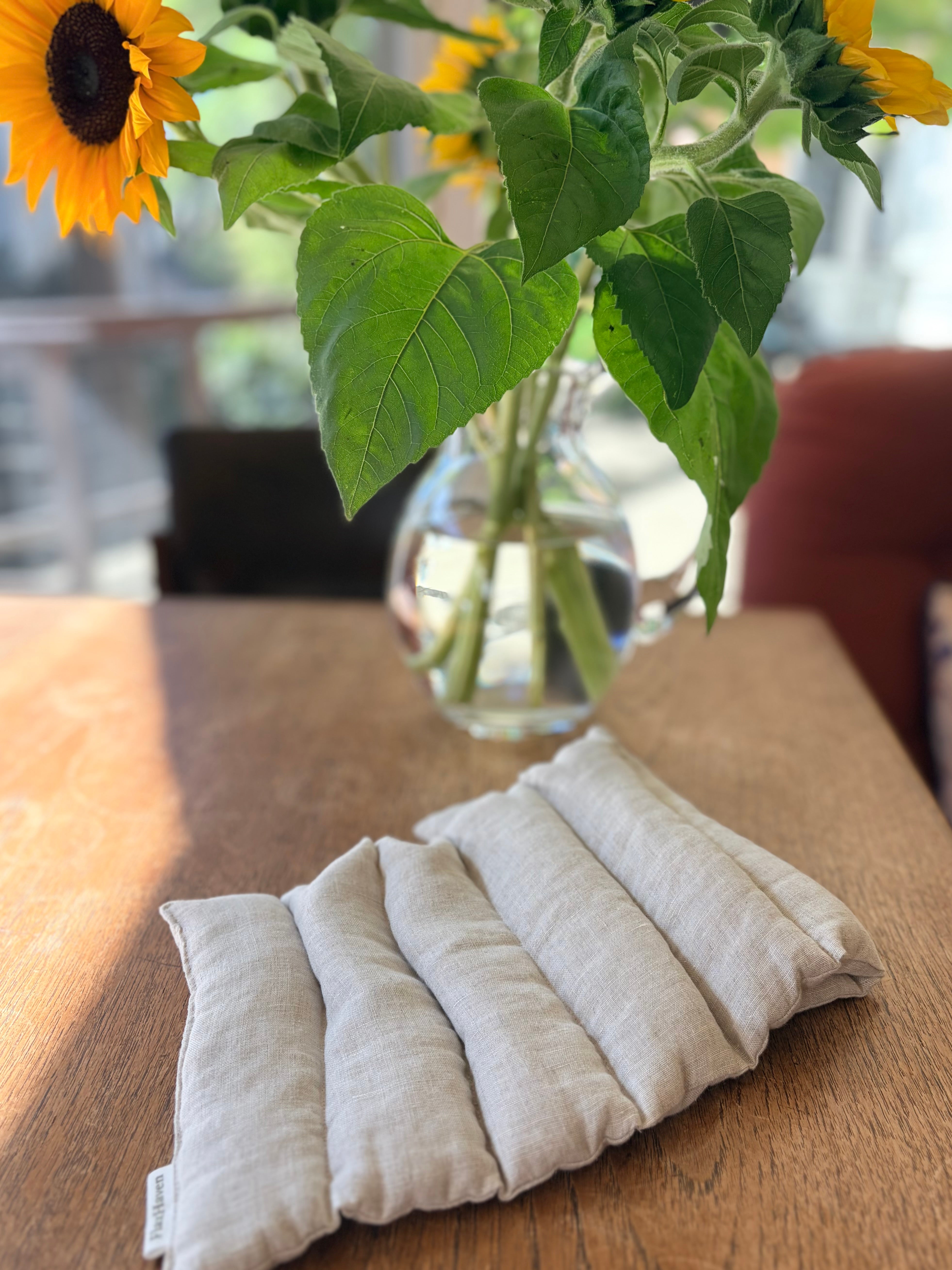 Balanced Fit—Weighted Heat Pillow (Designed for Everyday Ritual)