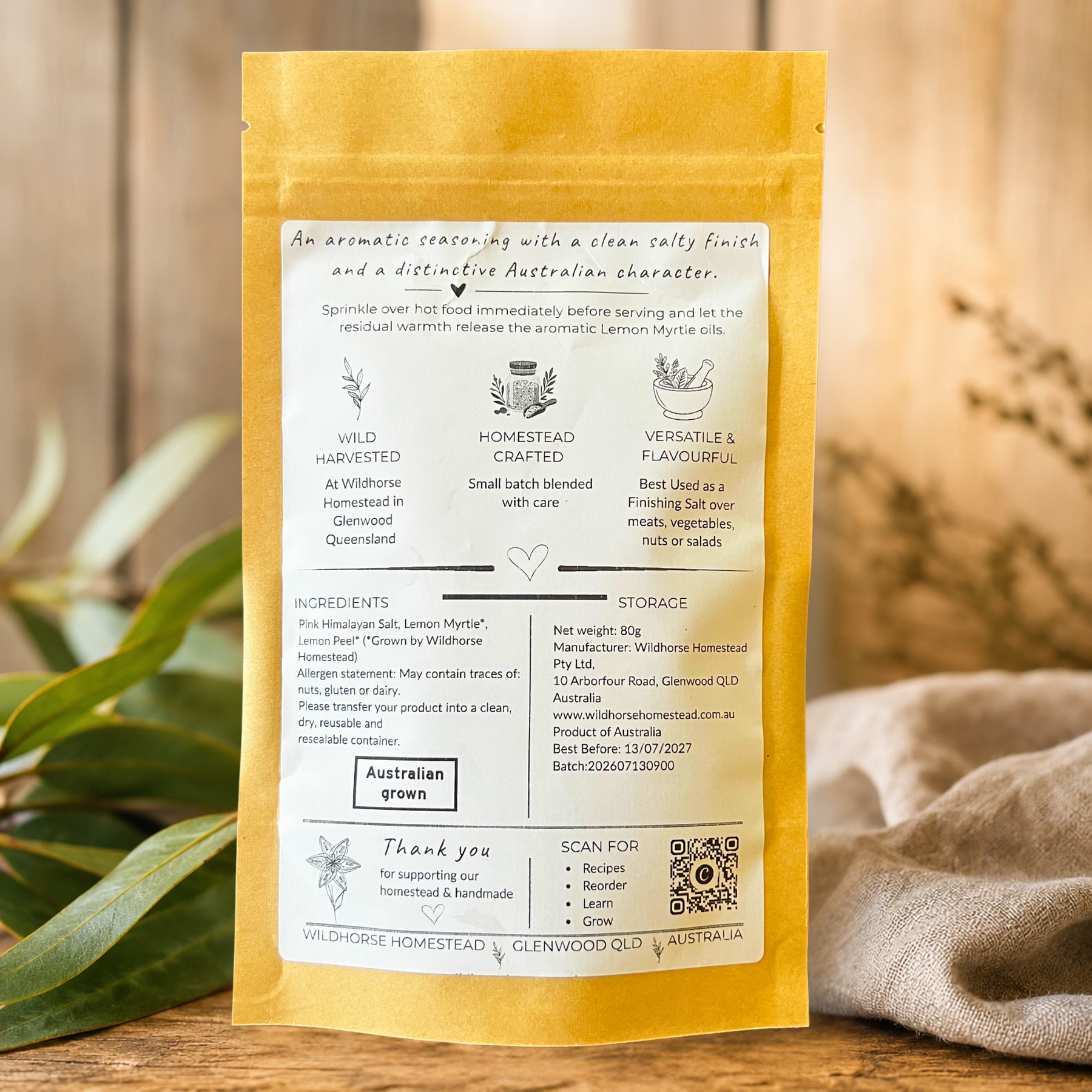 Bush Citrus Salt (80g)