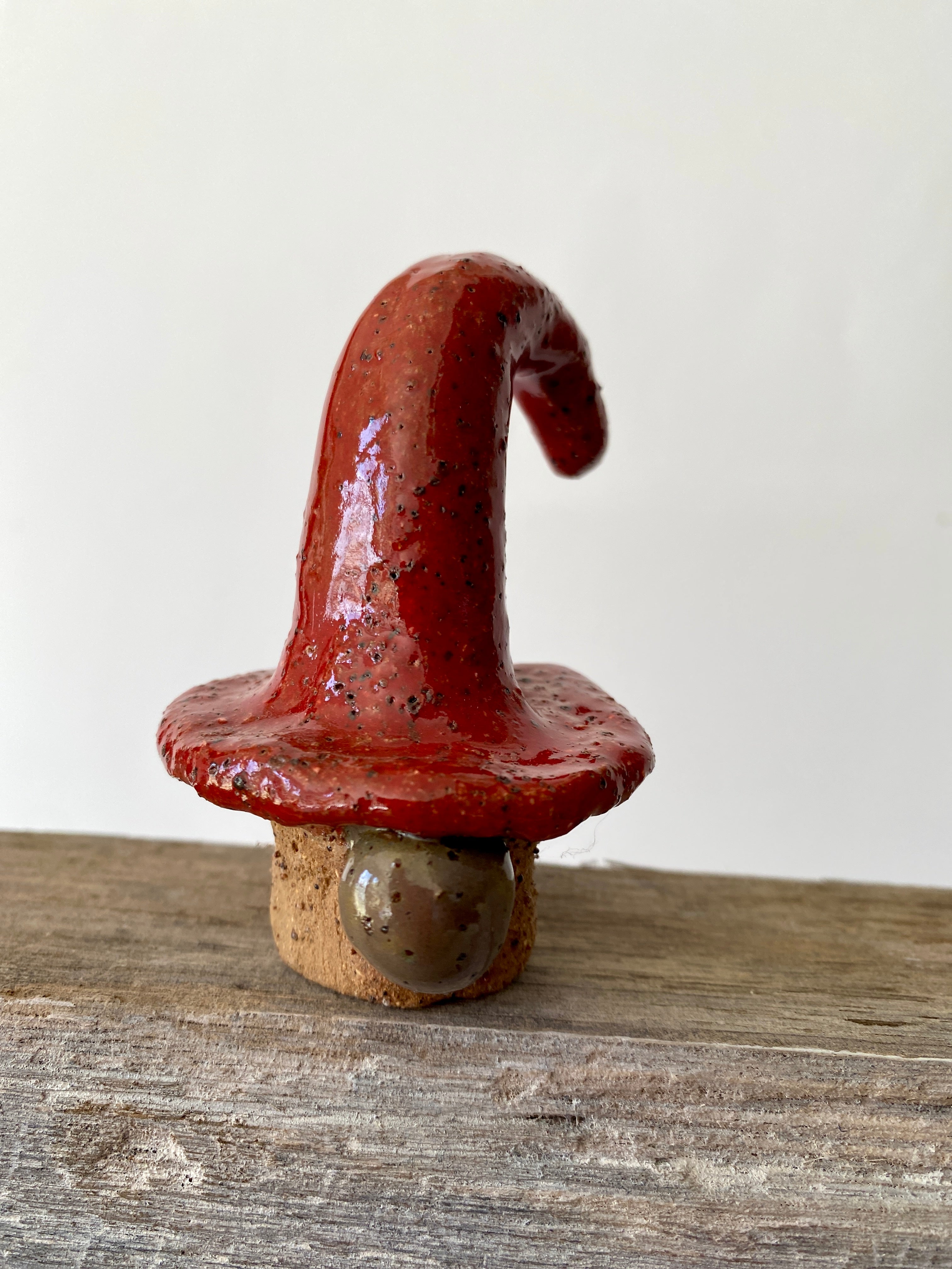 Cute Christmas gnome, adorable little Hut and a Christmas Tree