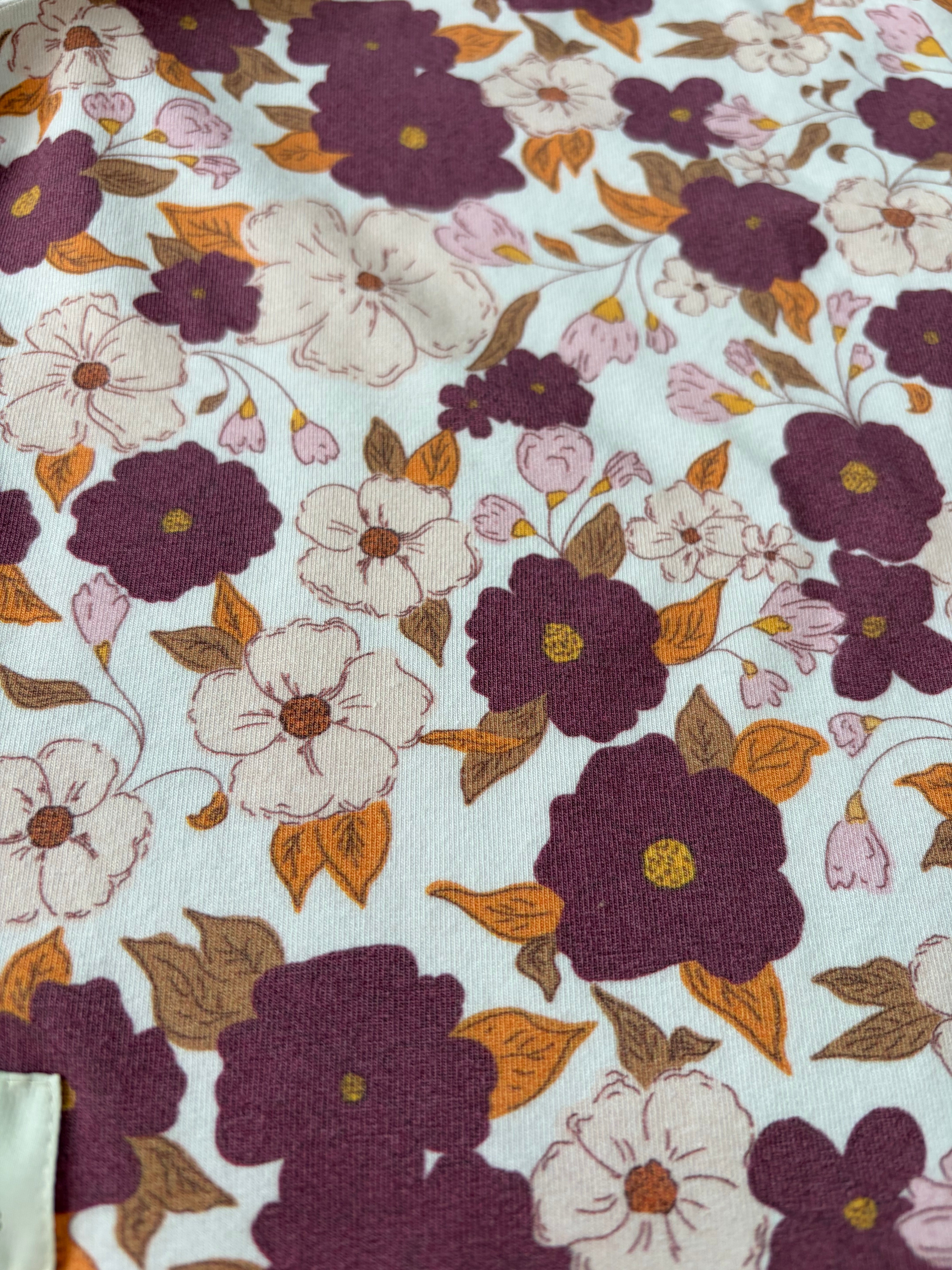 FLORAL TEE SHIRT 12-18 MONTHS