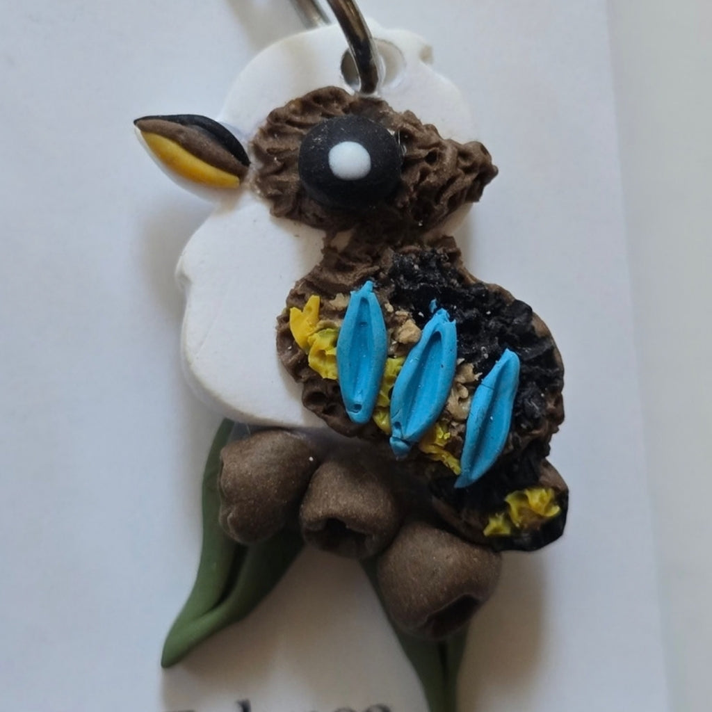 Australian Kookaburra Earrings/ Handmade Lightweight Native Australian Jewellery