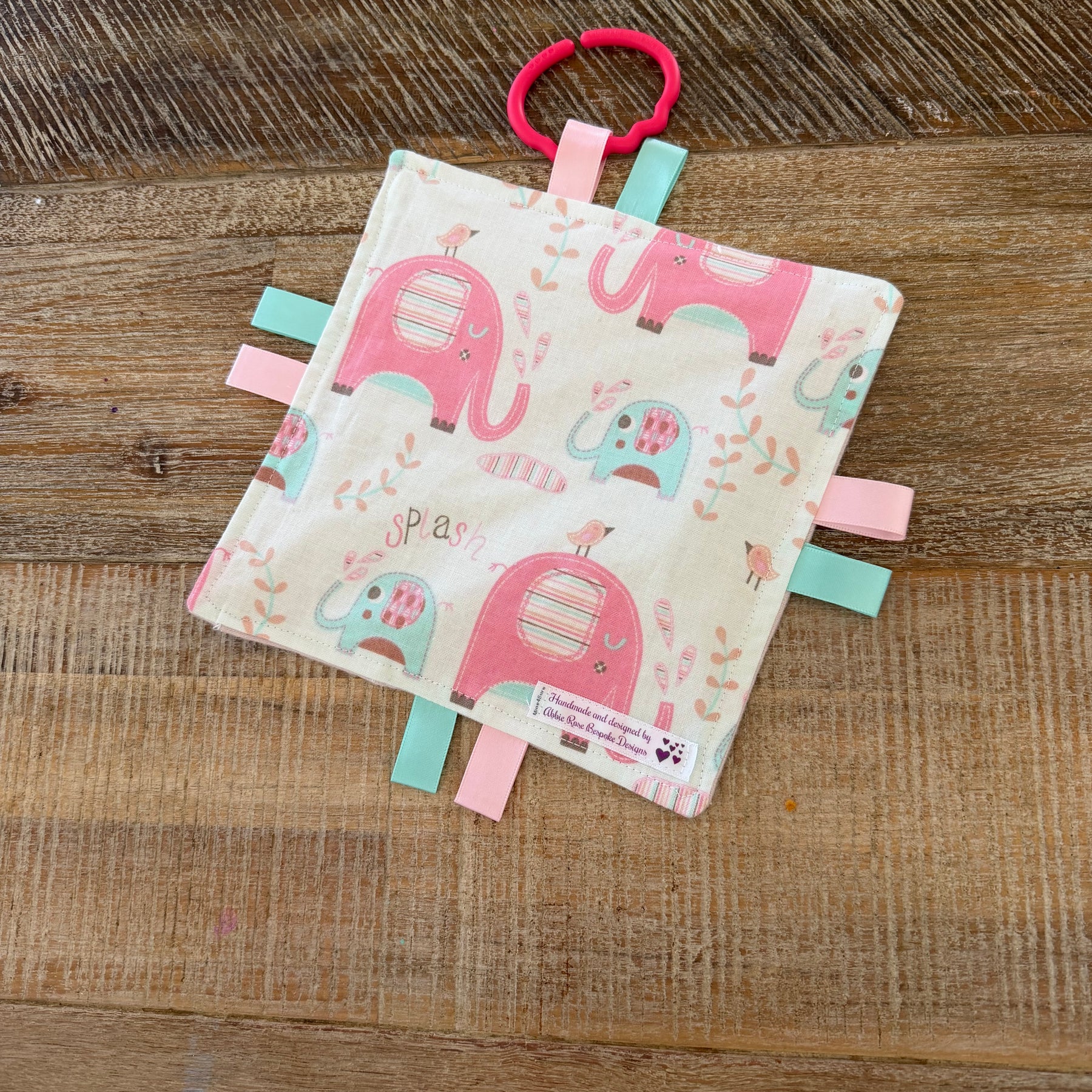 Crinkle sensory mat for baby or child
