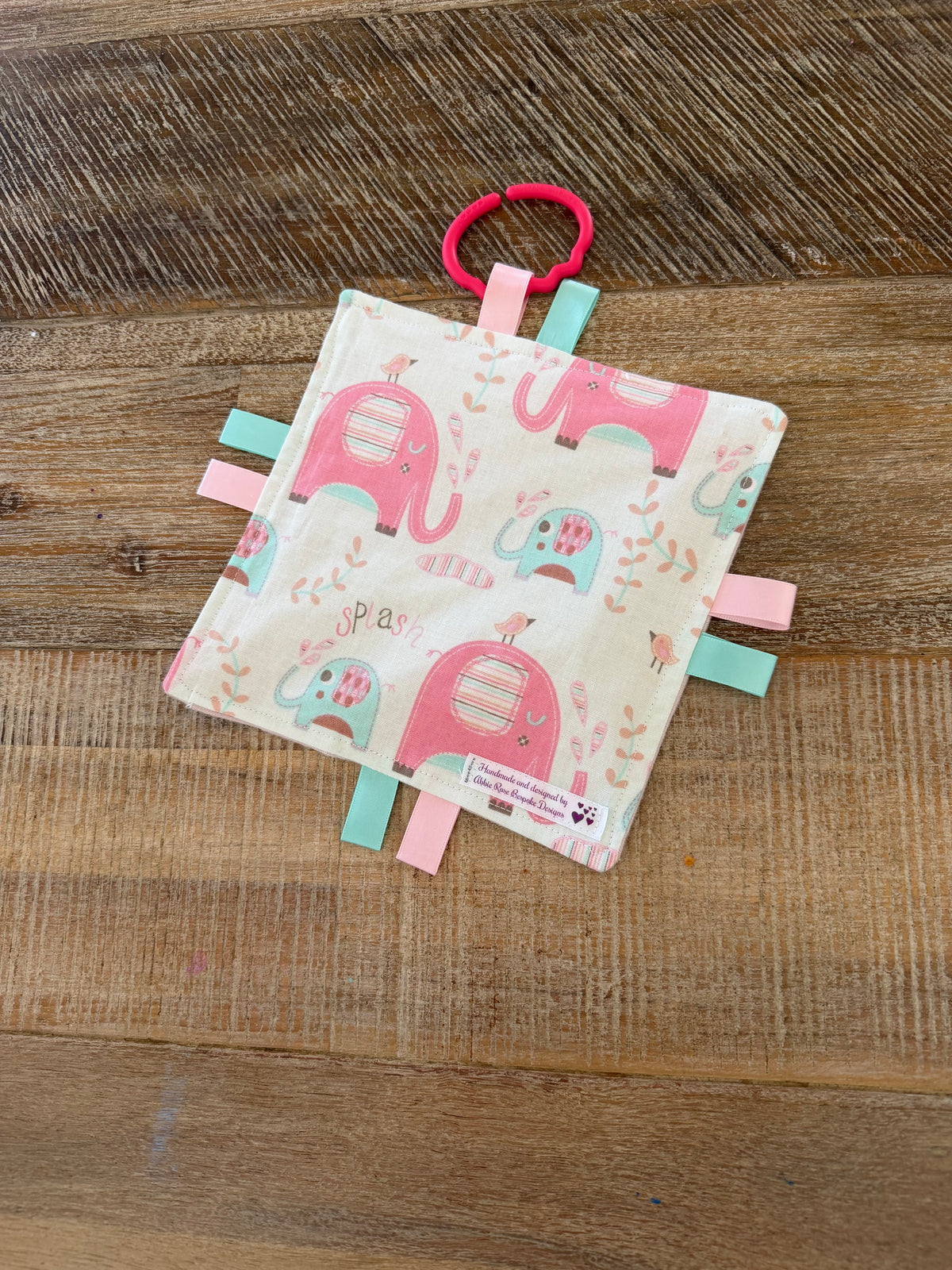 Crinkle sensory mat for baby or child