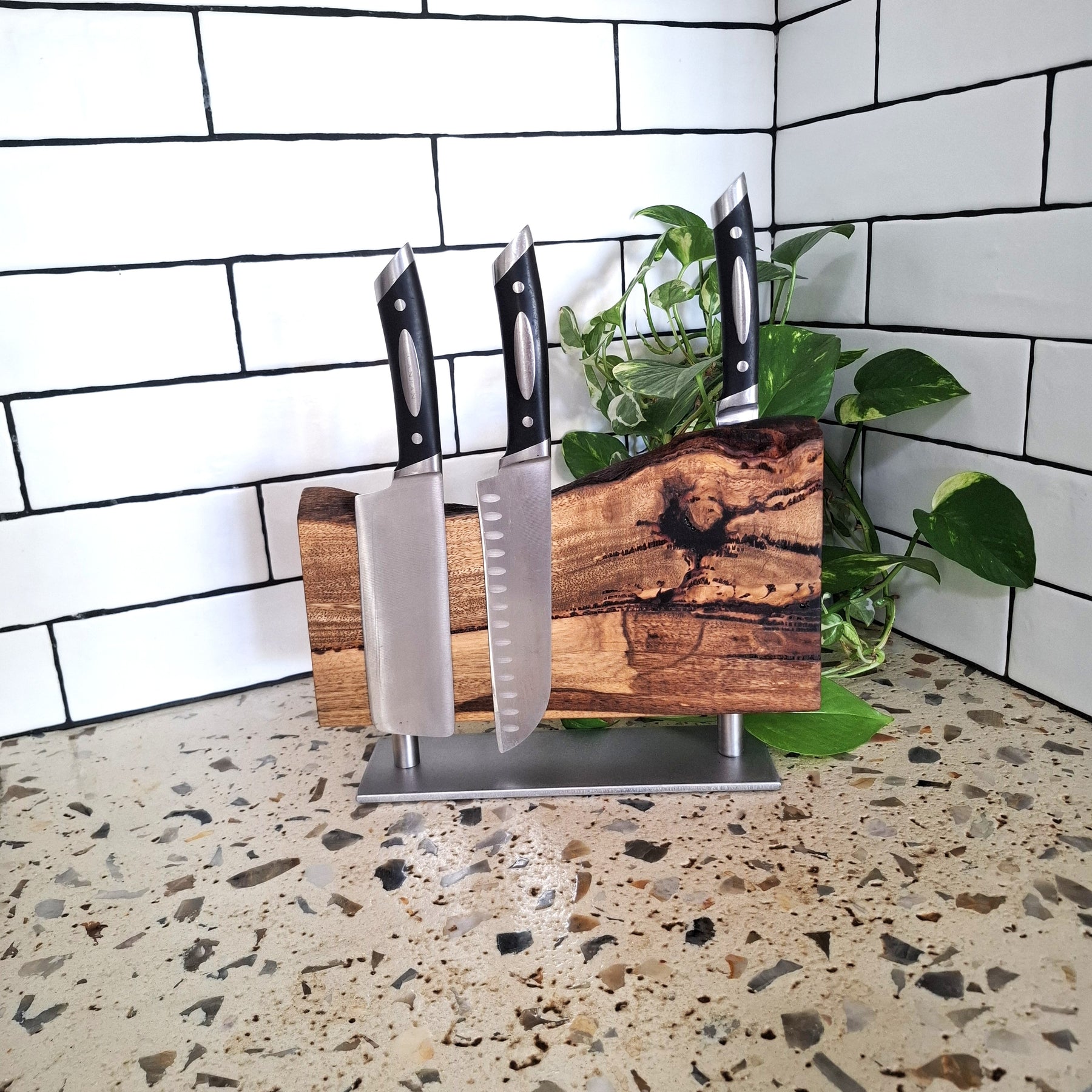 Handmade Australian Magnetic Knife Block